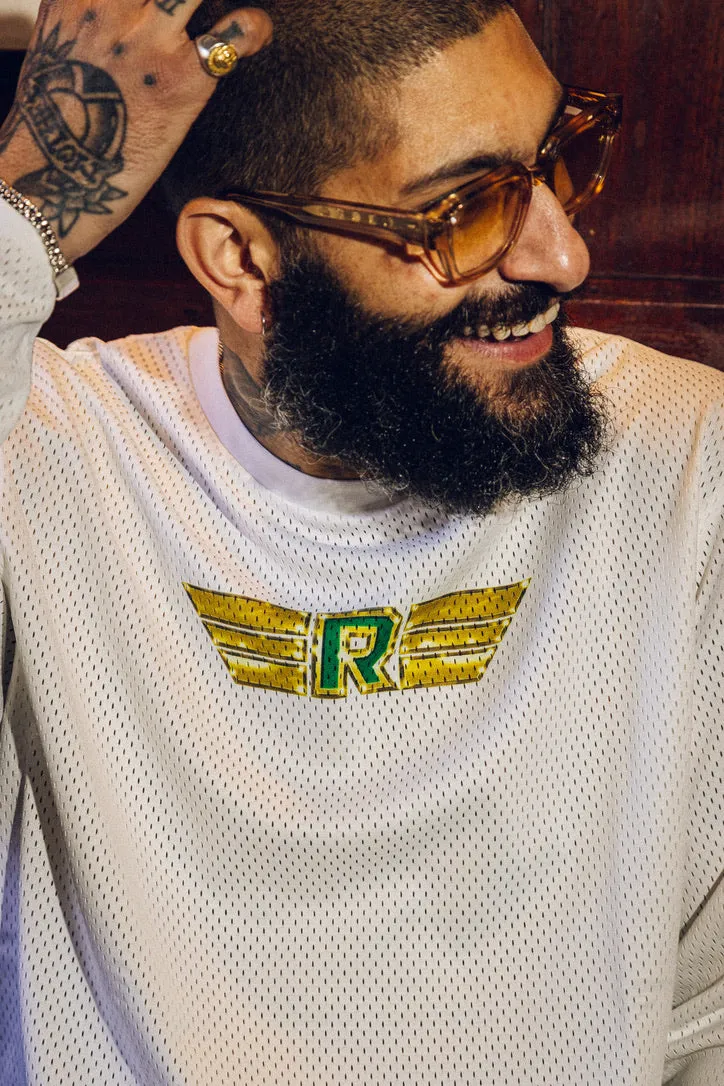 RESORT PERFORMANCE MESH MOTO WHITE