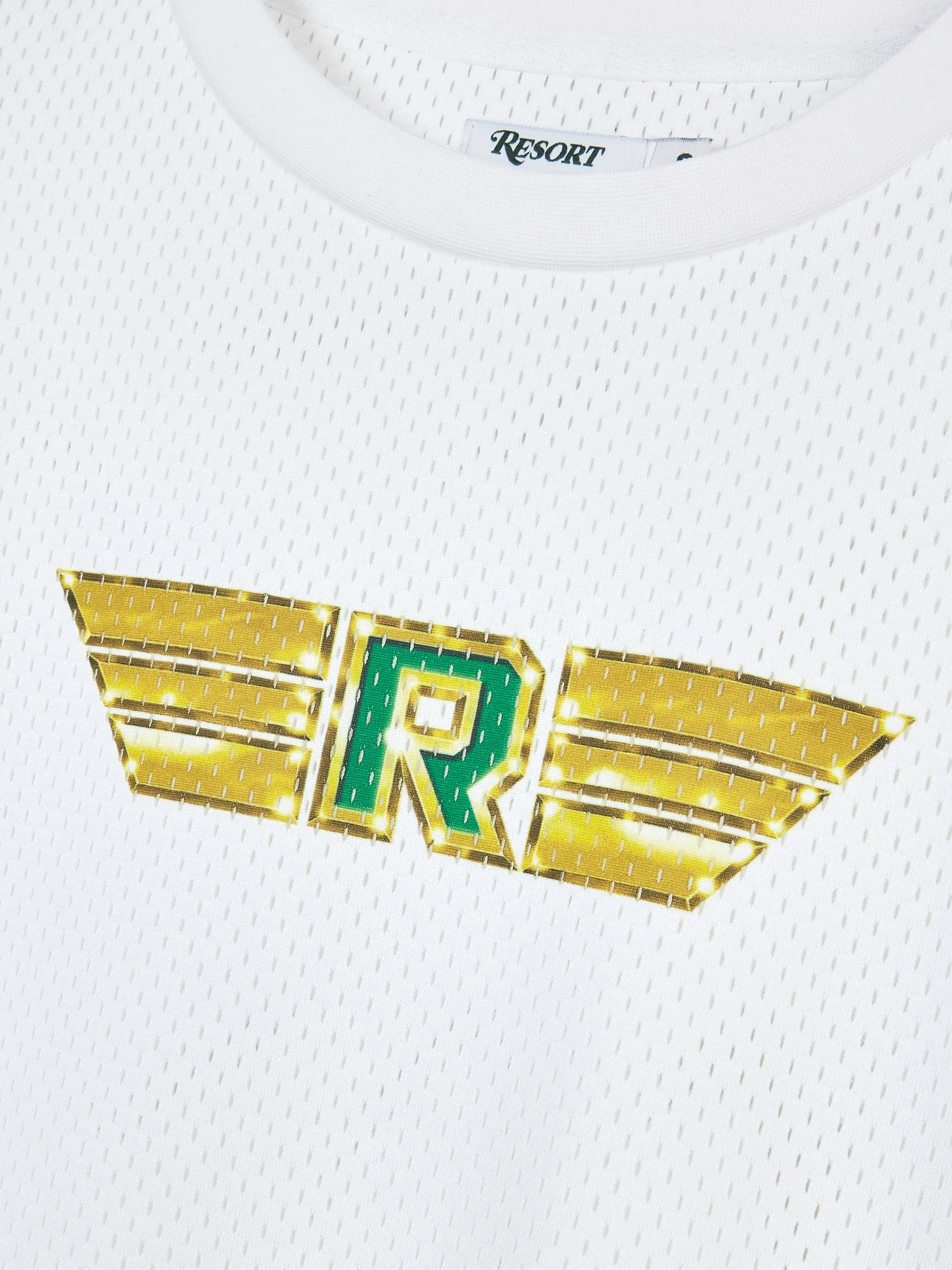 RESORT PERFORMANCE MESH MOTO WHITE