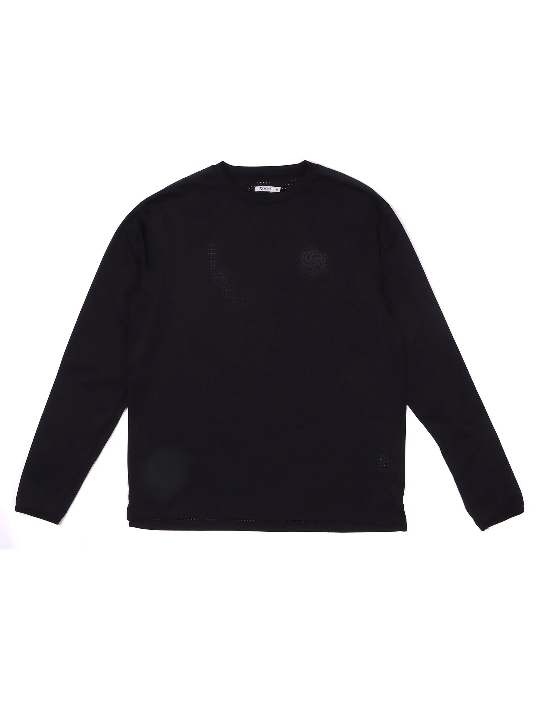 RESORT PERFORMANCE MESH VORTEX CREW BLACK