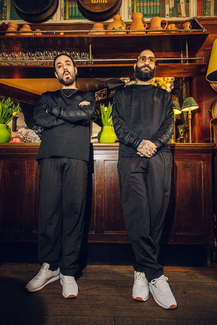 RESORT PERFORMANCE MESH VORTEX CREW BLACK