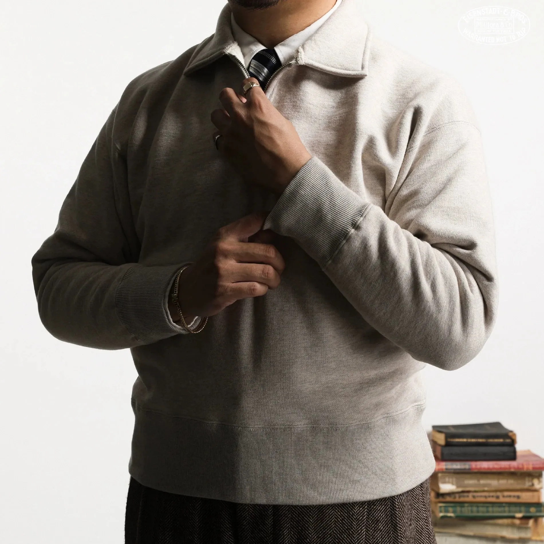 Retro Quarter-Zip Sweatshirt