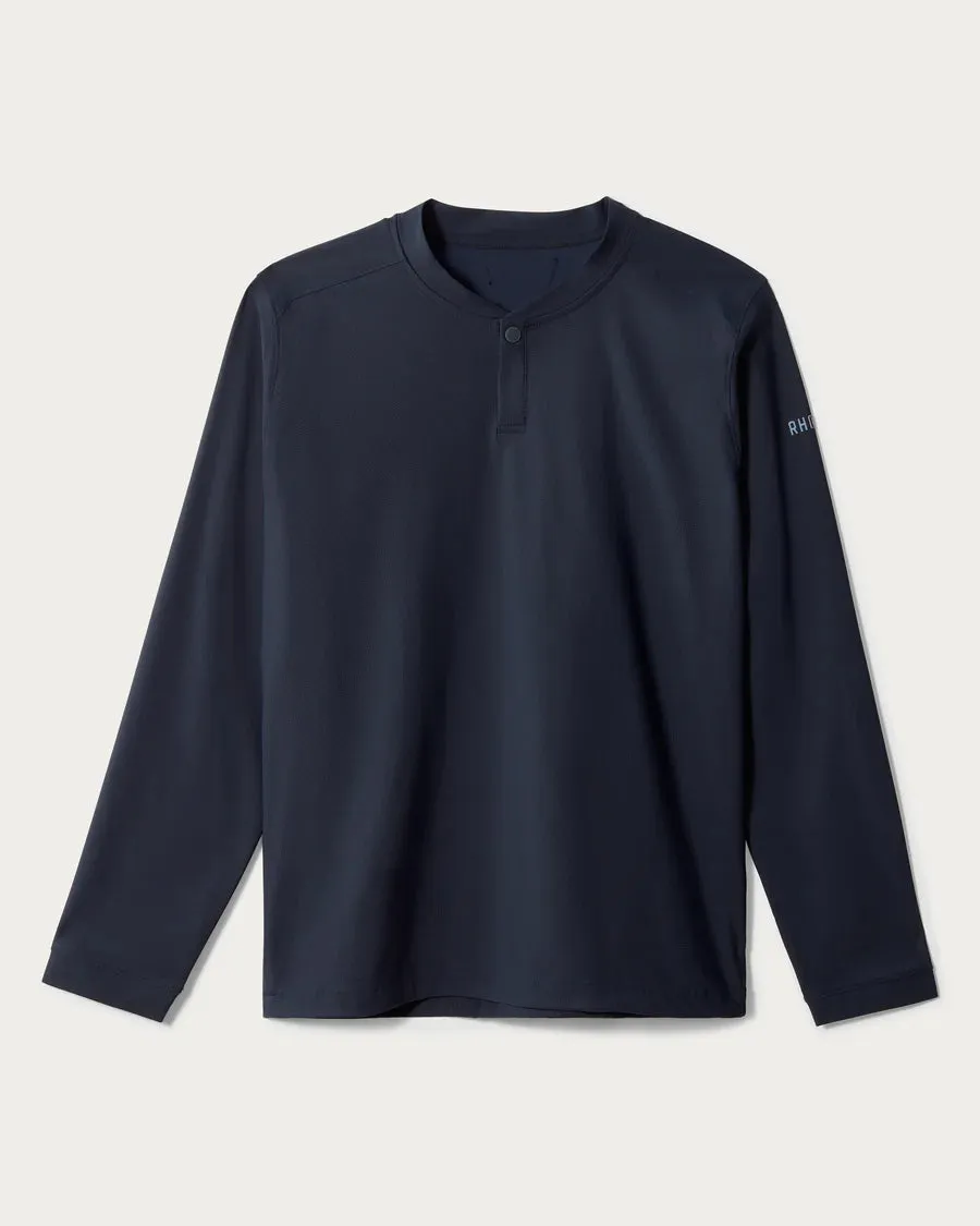 Rhone Momentum Golf Snap Crew Neck