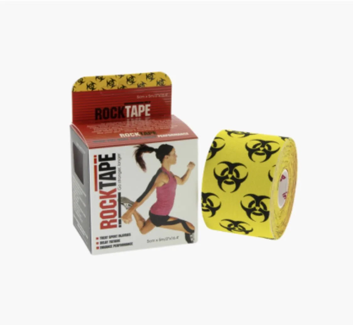 Rocktape 5m roll 2" wide.