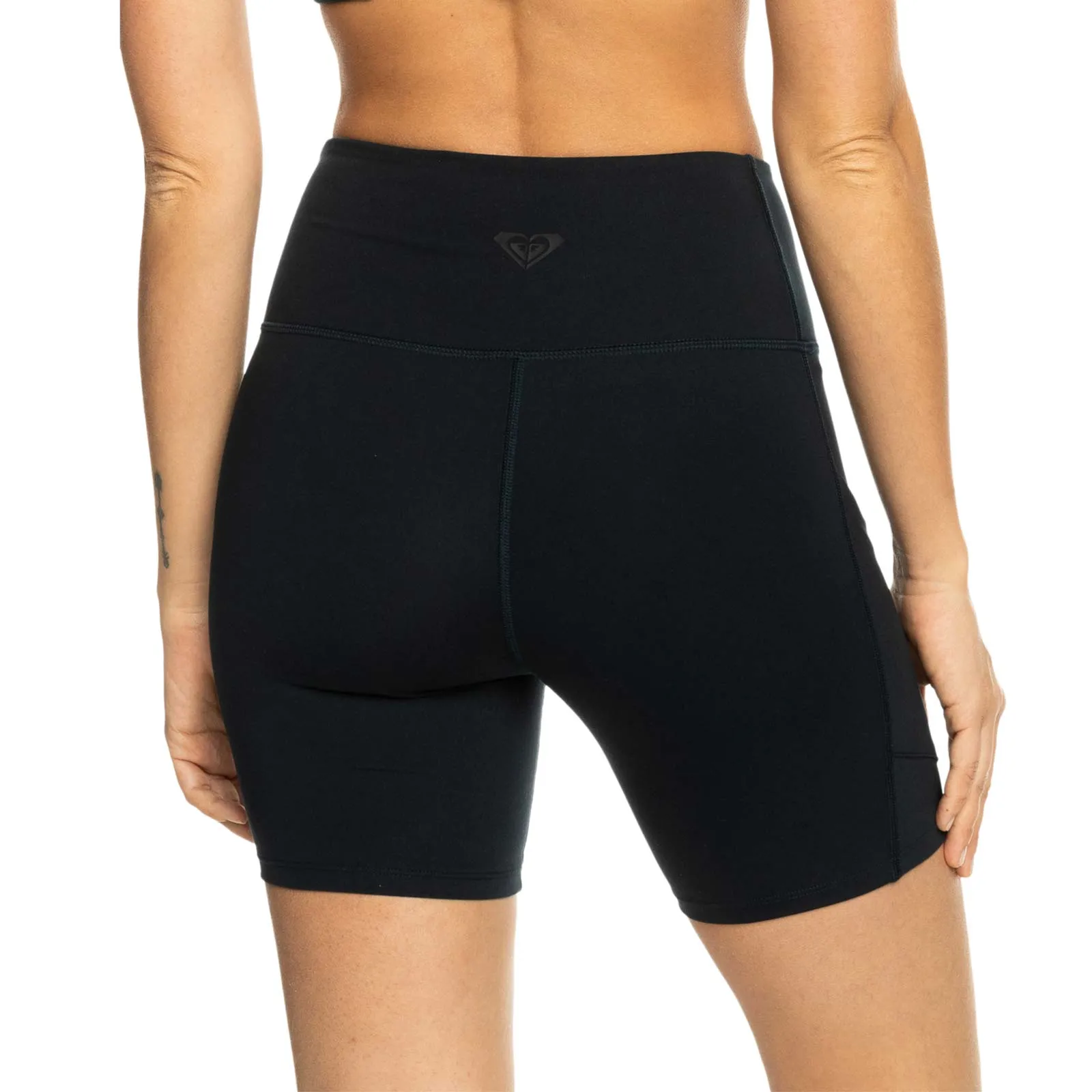 Roxy Womens Heart Into It Biker Running Shorts