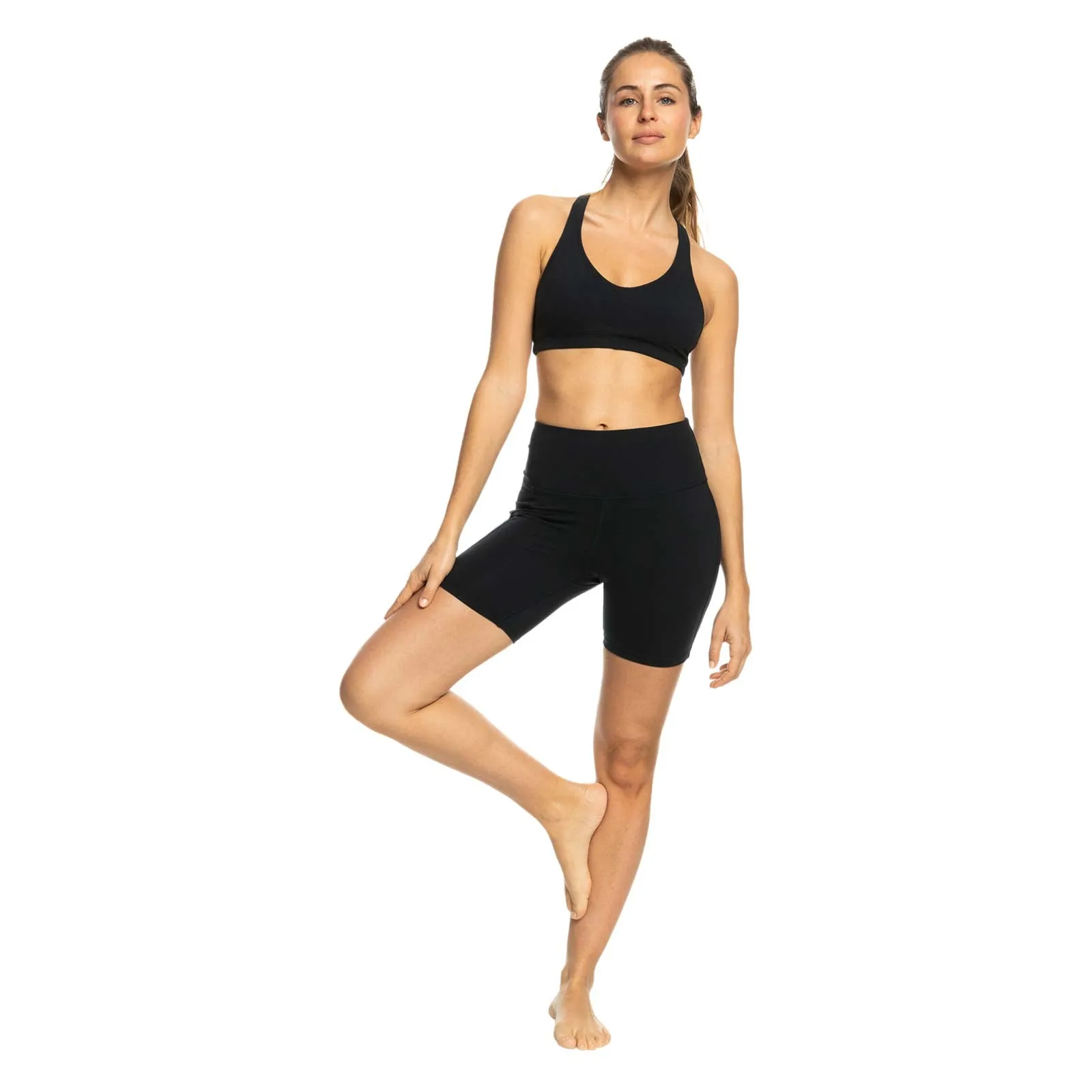 Roxy Womens Heart Into It Biker Running Shorts