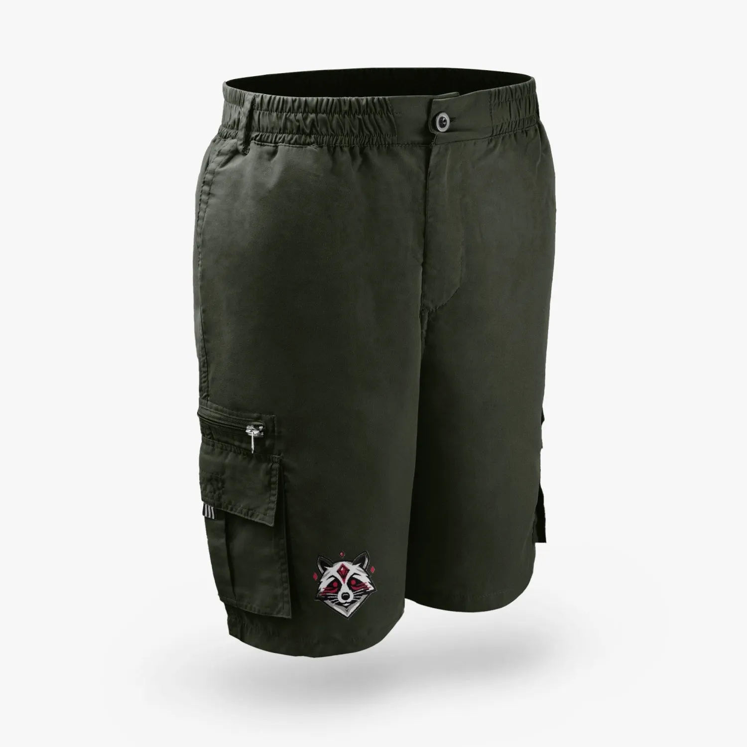 Ruby Raccoon Men's Cargo Shorts