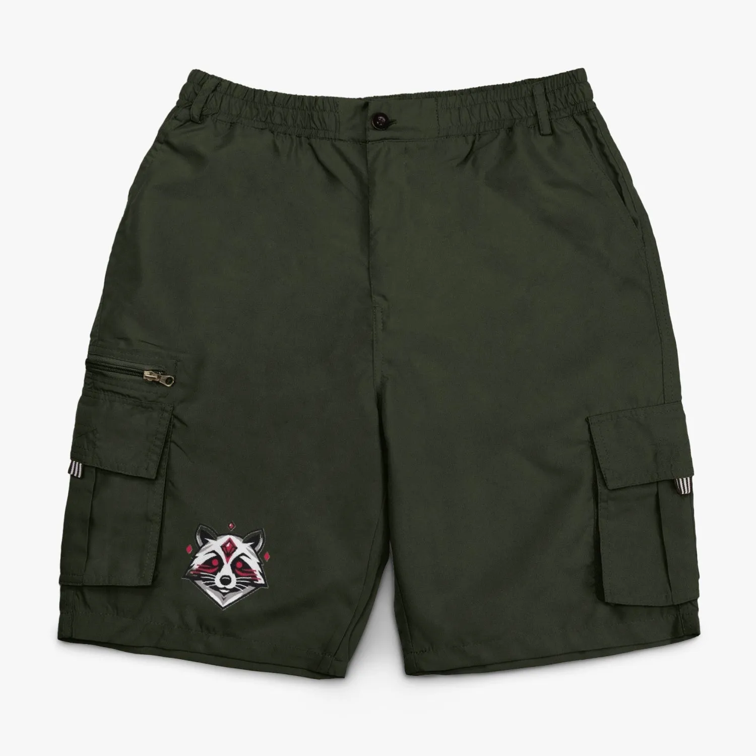 Ruby Raccoon Men's Cargo Shorts