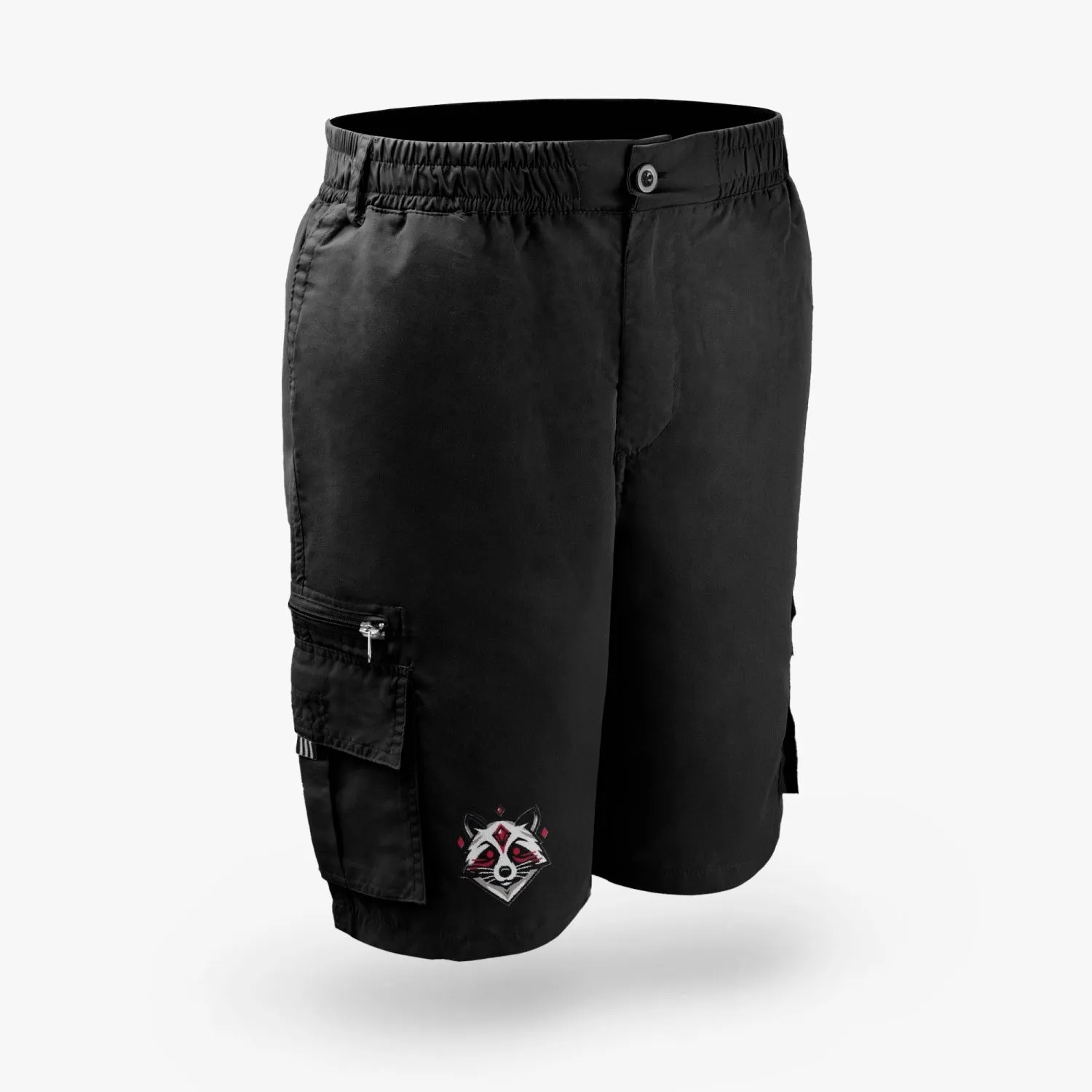 Ruby Raccoon Men's Cargo Shorts