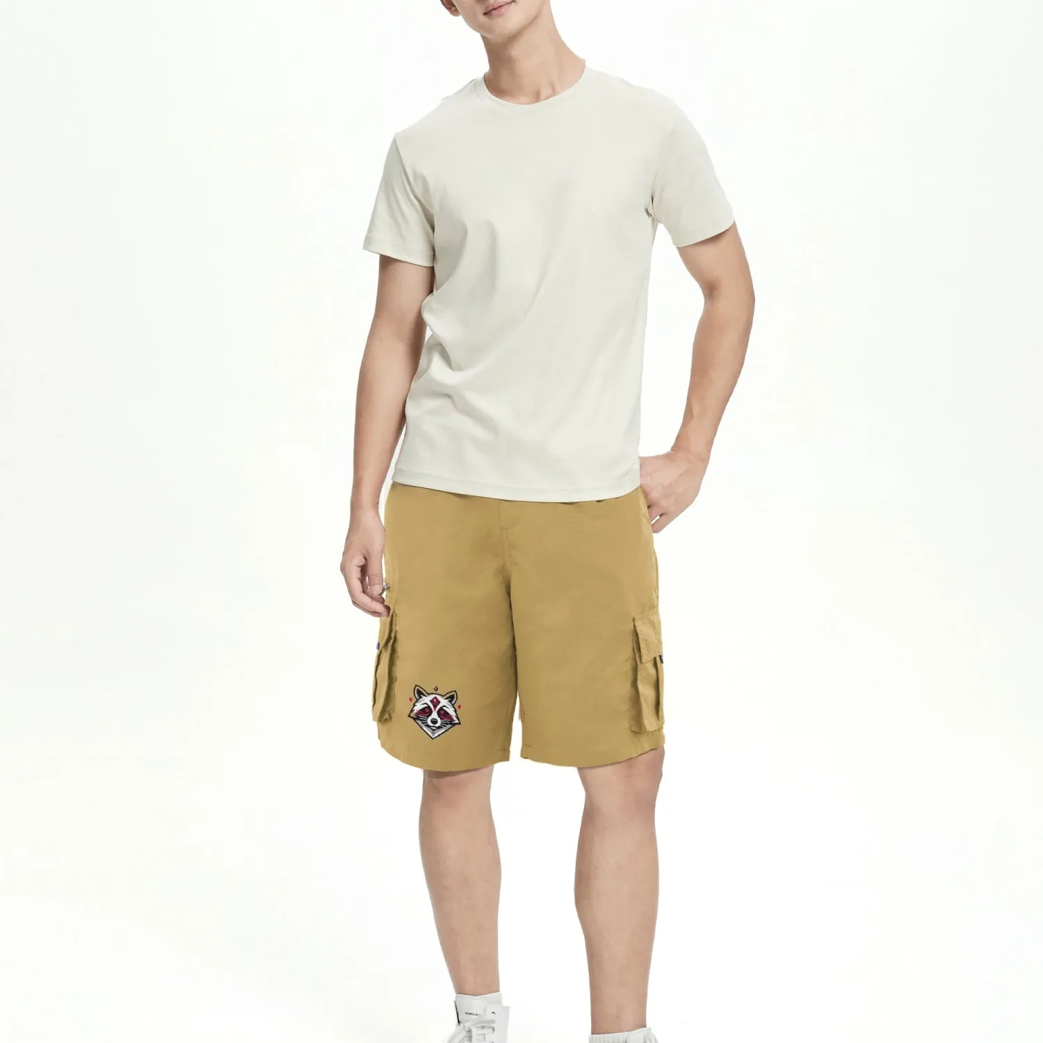 Ruby Raccoon Men's Cargo Shorts