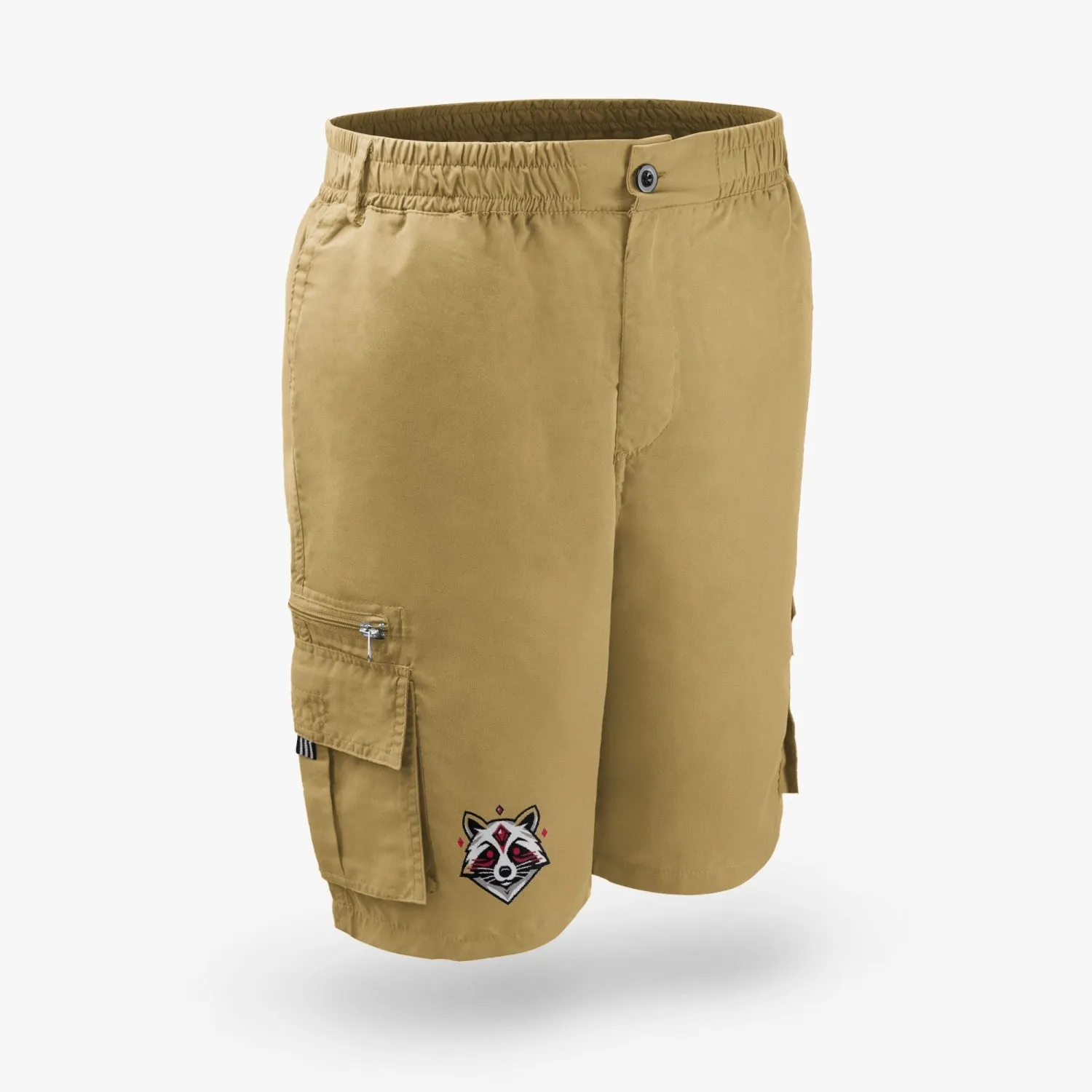 Ruby Raccoon Men's Cargo Shorts