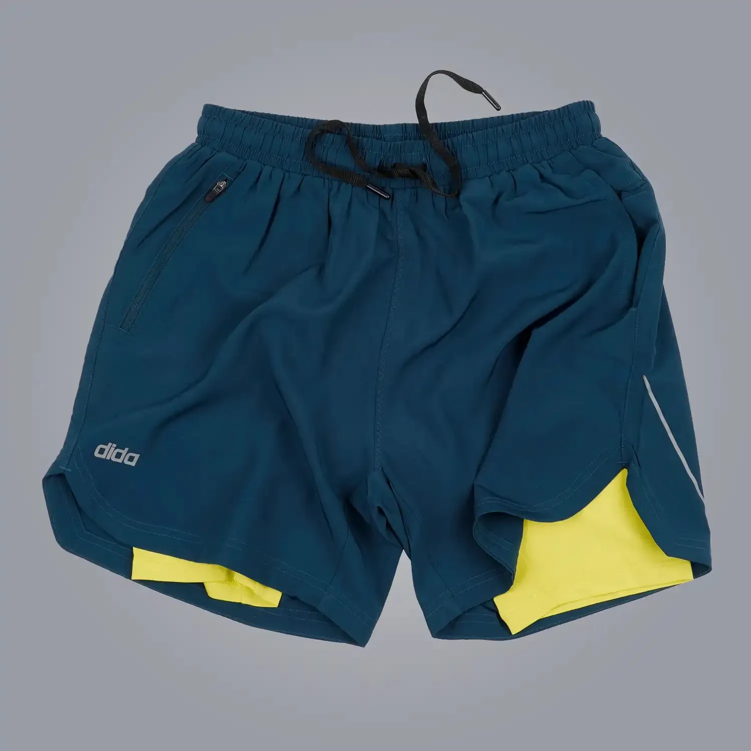 Running Spandex Shorts With Inner Tights - Men