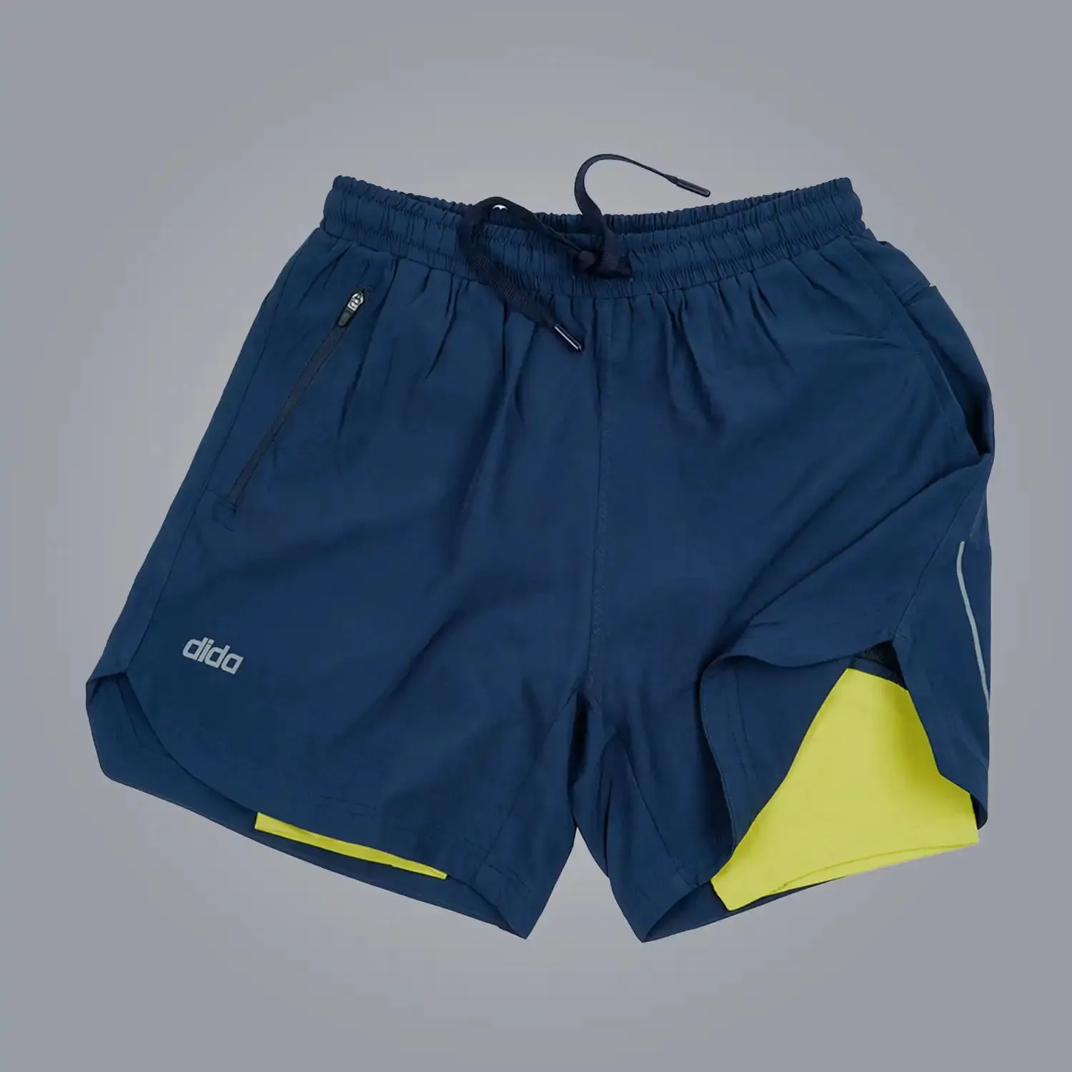 Running Spandex Shorts With Inner Tights - Men