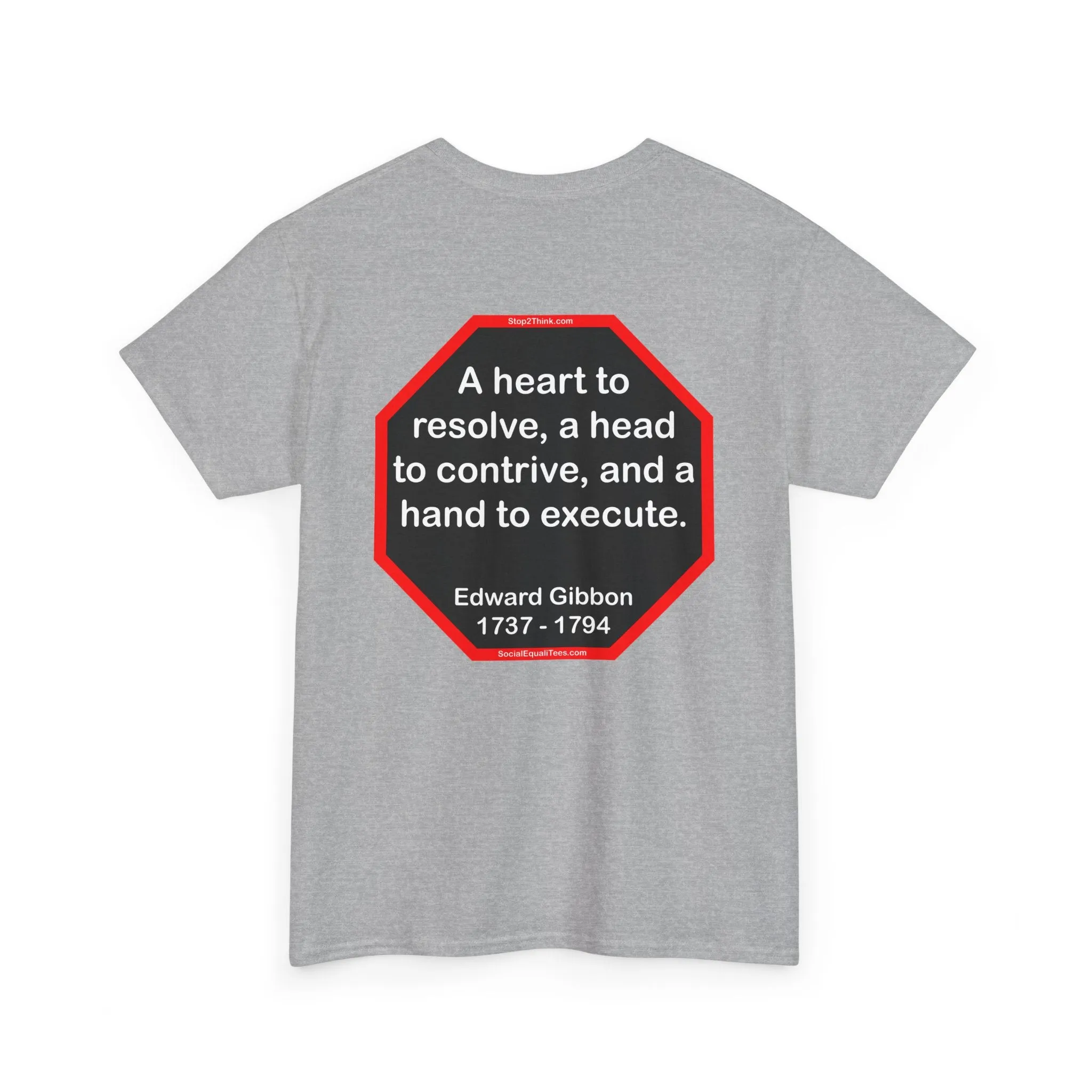 s2t- A heart to resolve, a head to contrive, and a hand to execute.  -  Edward Gibbon  1737 - 1794