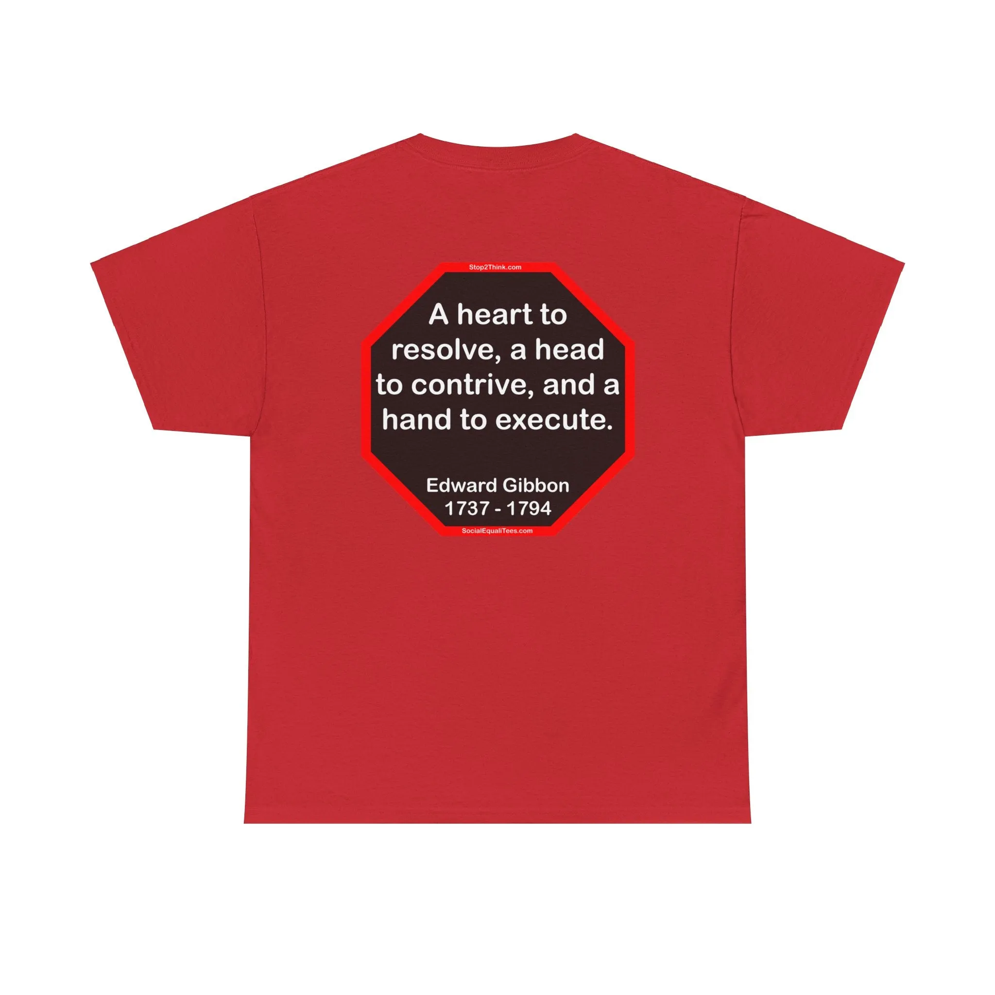 s2t- A heart to resolve, a head to contrive, and a hand to execute.  -  Edward Gibbon  1737 - 1794