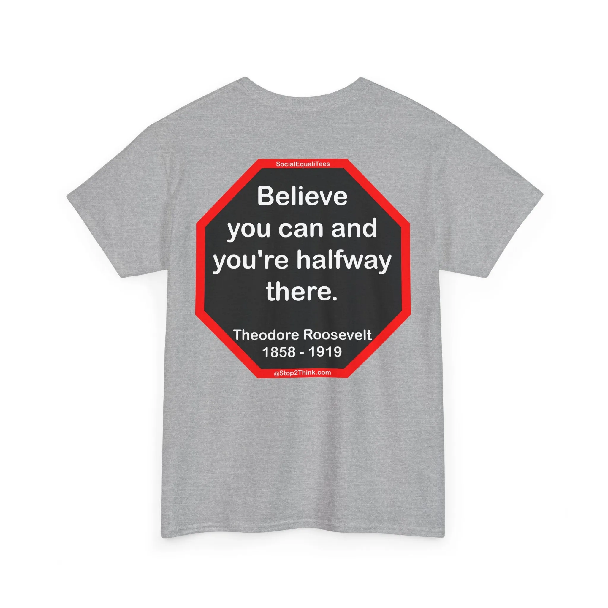 S2T- Believe you can and you're halfway there.  -  Theodore Roosevelt  1858 - 1919