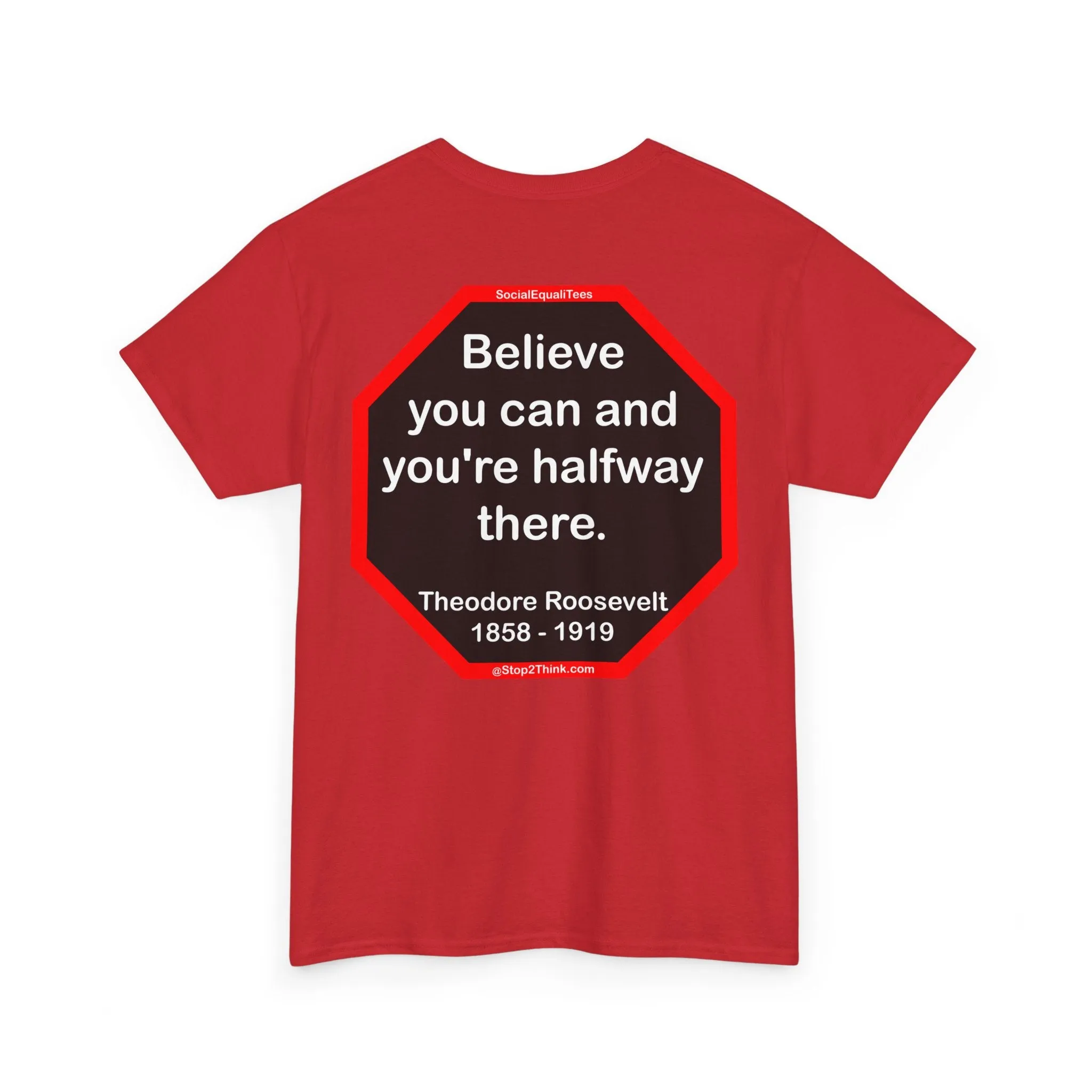 S2T- Believe you can and you're halfway there.  -  Theodore Roosevelt  1858 - 1919