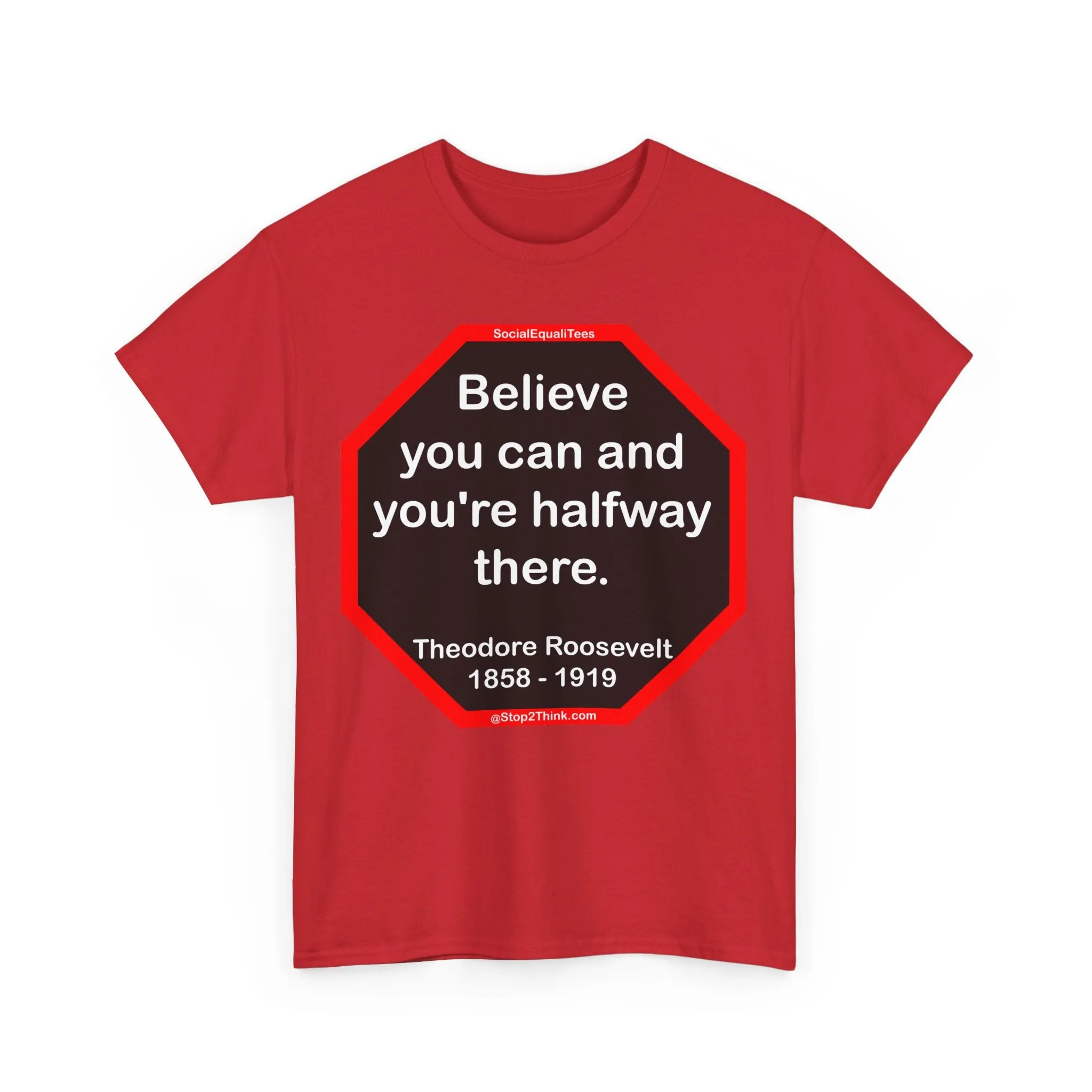 S2T- Believe you can and you're halfway there.  -  Theodore Roosevelt  1858 - 1919
