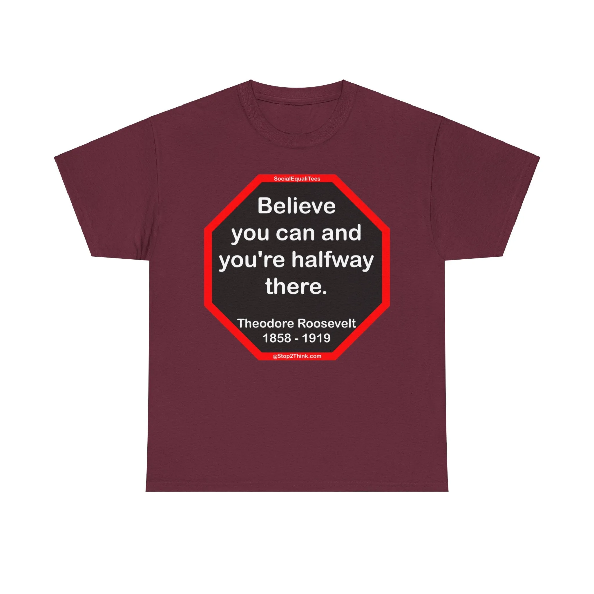 S2T- Believe you can and you're halfway there.  -  Theodore Roosevelt  1858 - 1919
