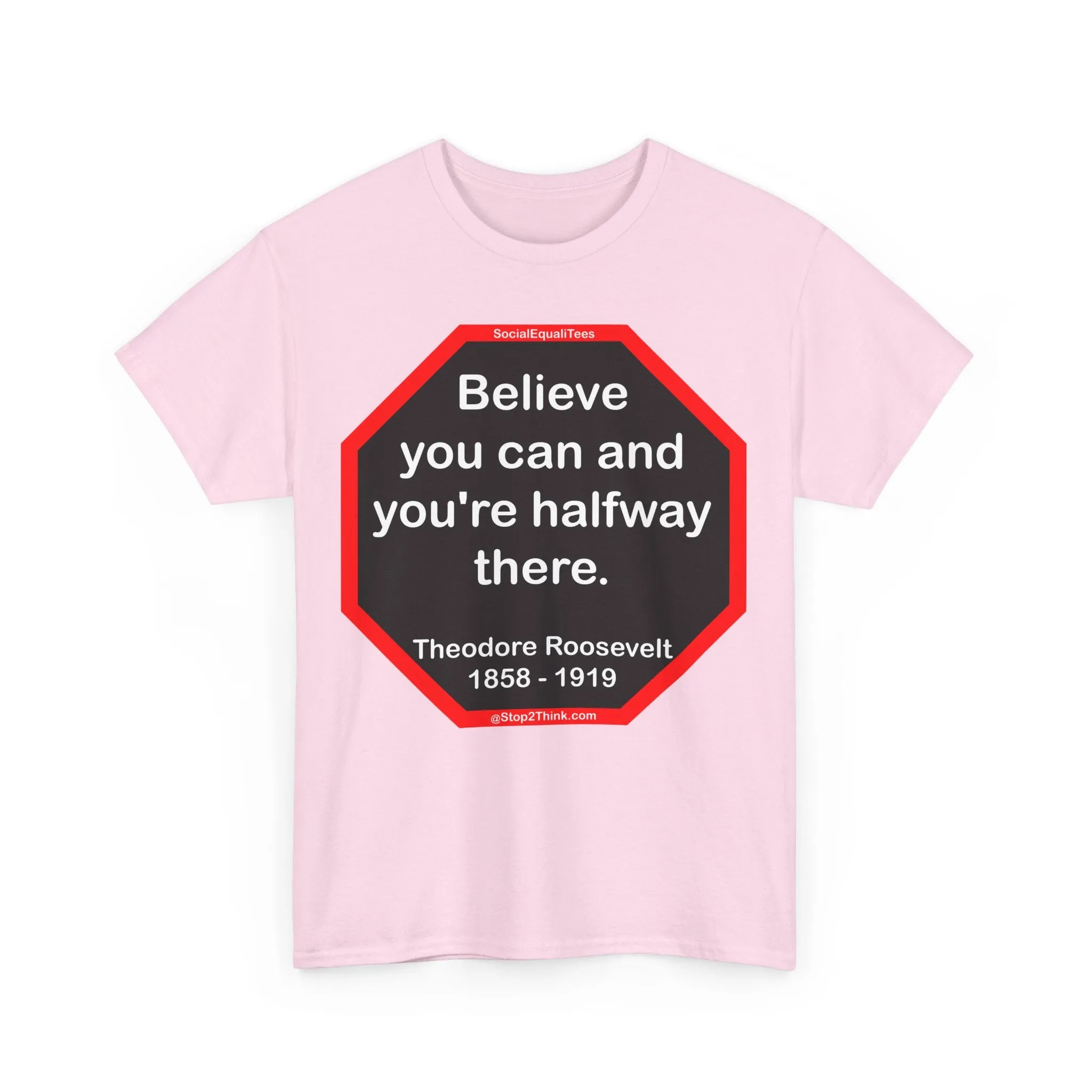 S2T- Believe you can and you're halfway there.  -  Theodore Roosevelt  1858 - 1919
