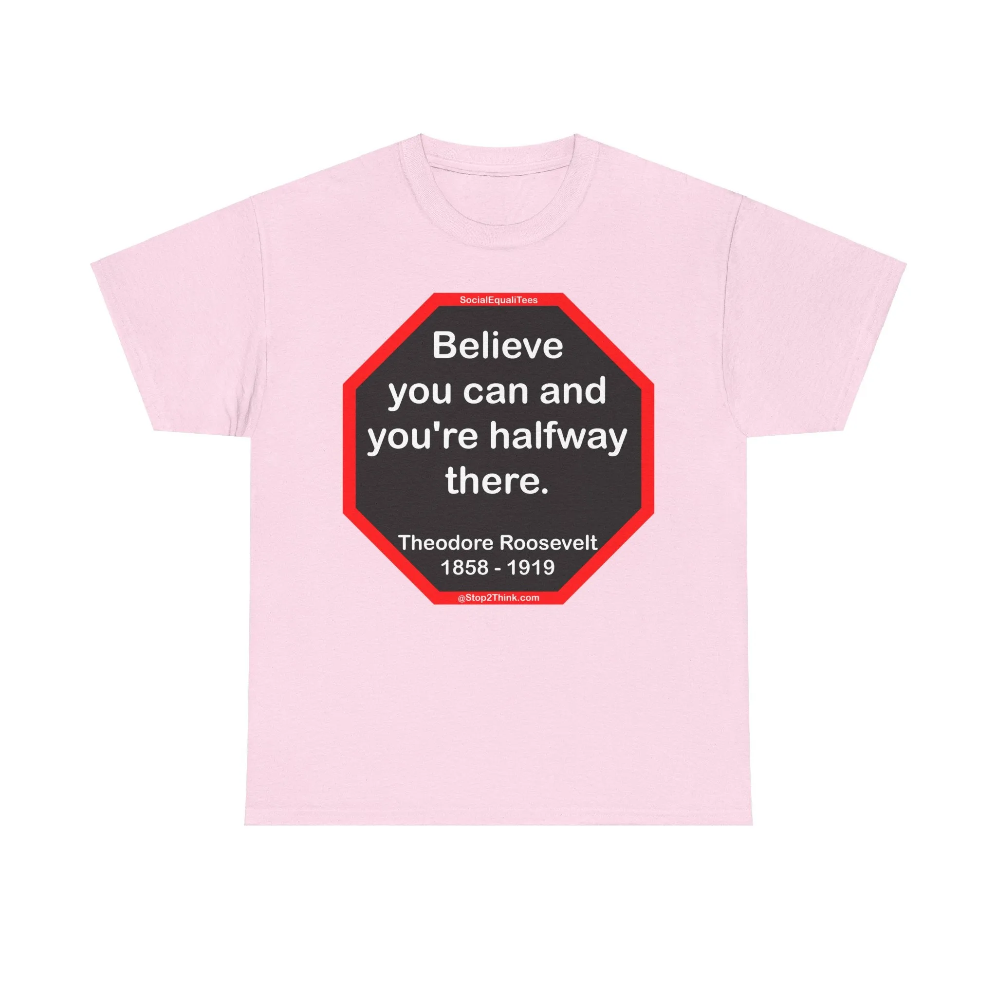 S2T- Believe you can and you're halfway there.  -  Theodore Roosevelt  1858 - 1919