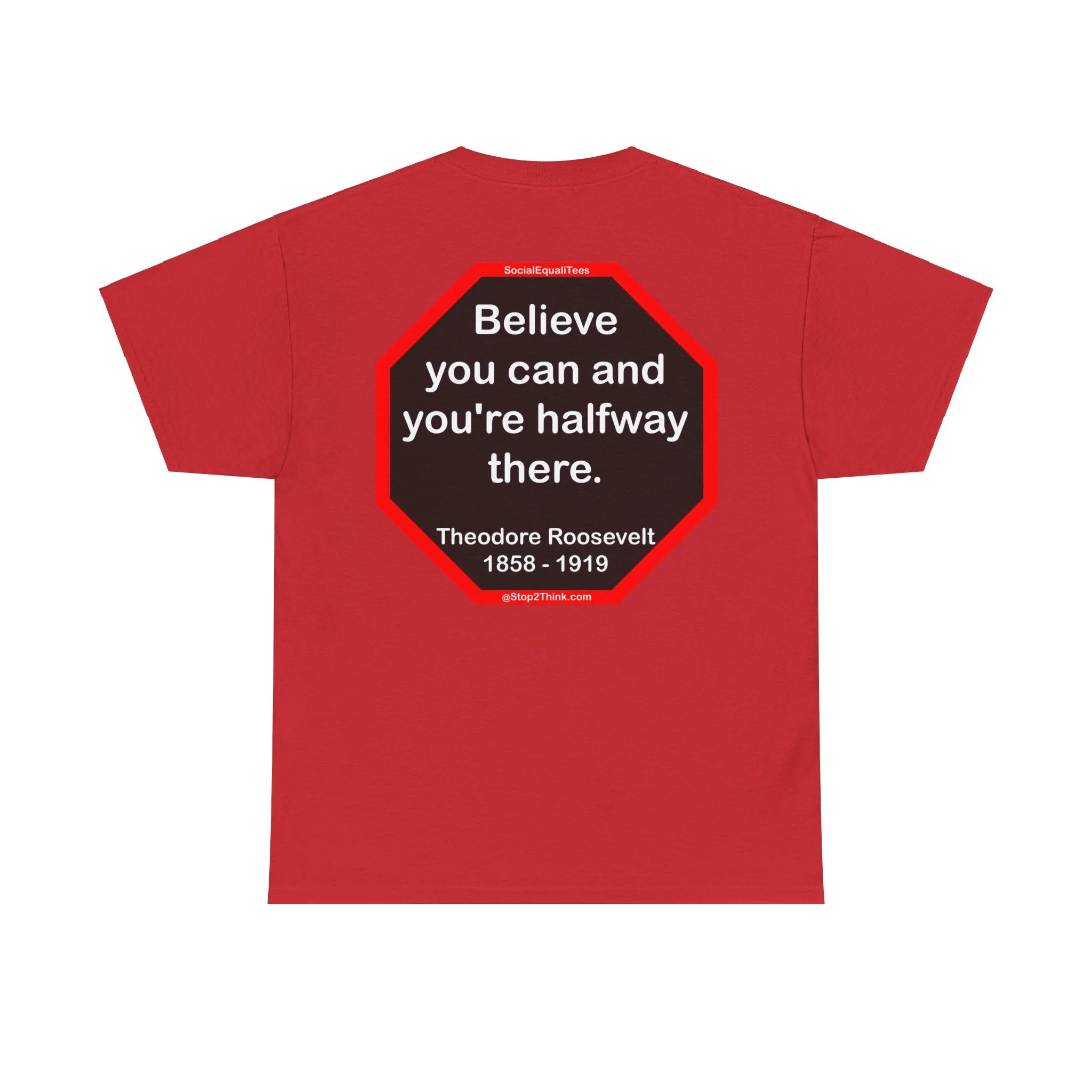 S2T- Believe you can and you're halfway there.  -  Theodore Roosevelt  1858 - 1919