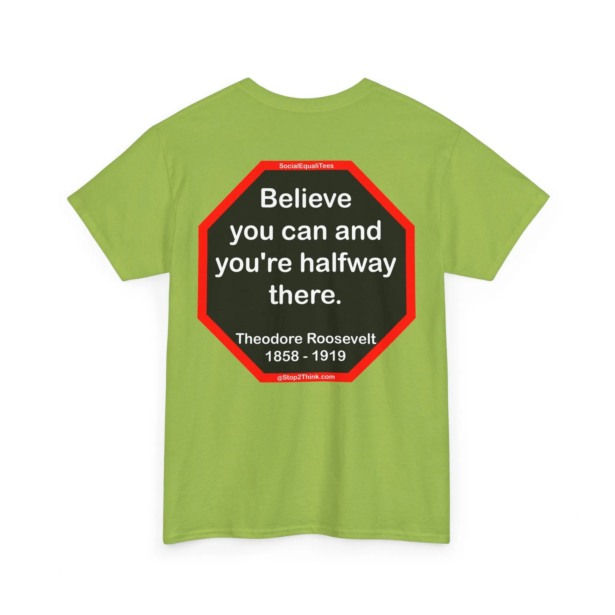 S2T- Believe you can and you're halfway there.  -  Theodore Roosevelt  1858 - 1919