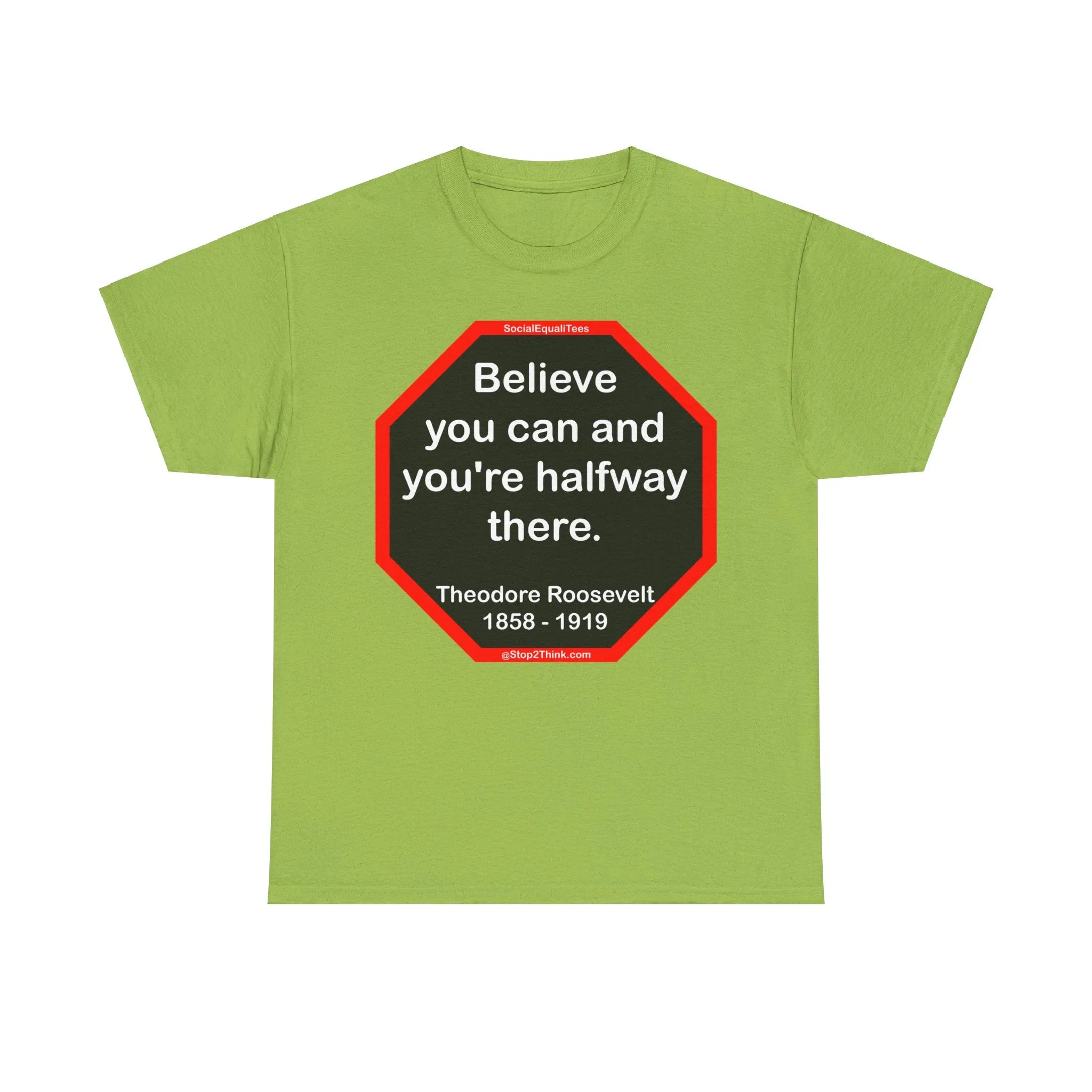 S2T- Believe you can and you're halfway there.  -  Theodore Roosevelt  1858 - 1919
