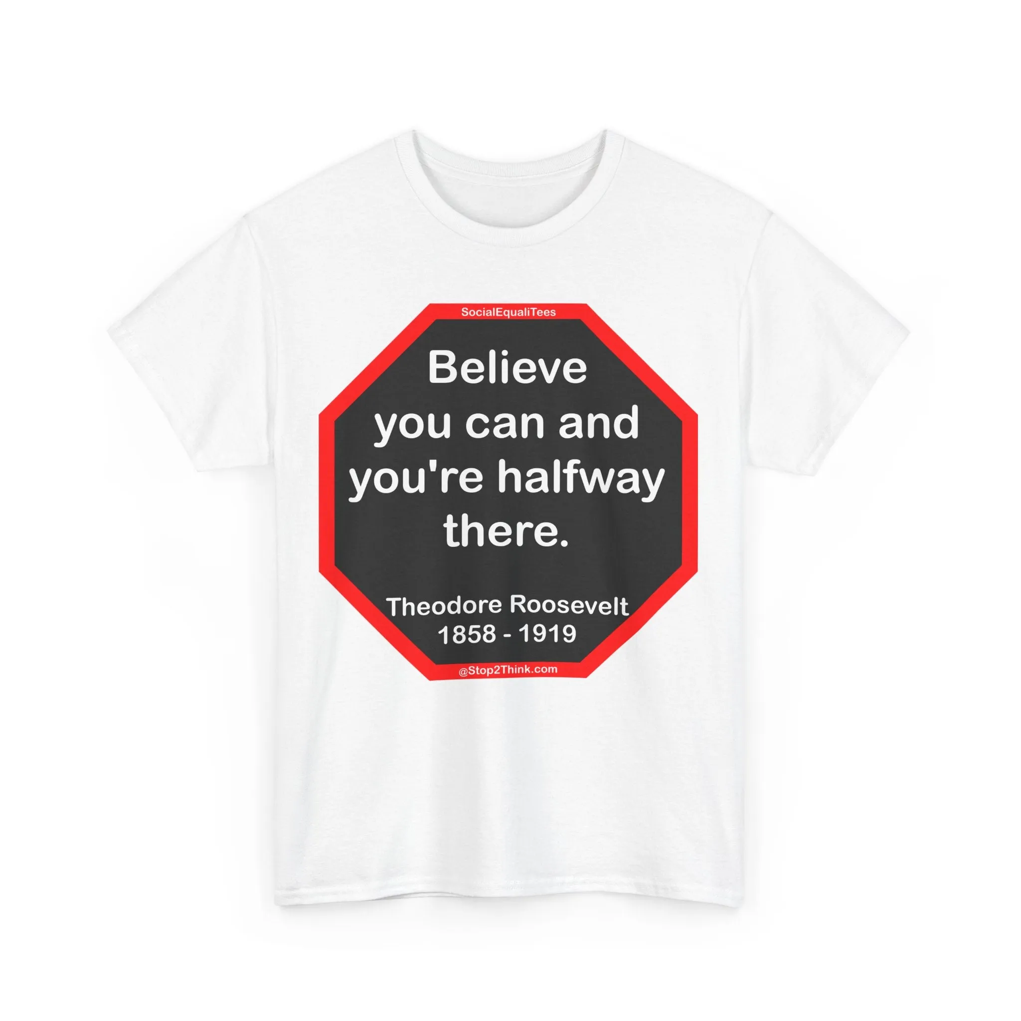 S2T- Believe you can and you're halfway there.  -  Theodore Roosevelt  1858 - 1919