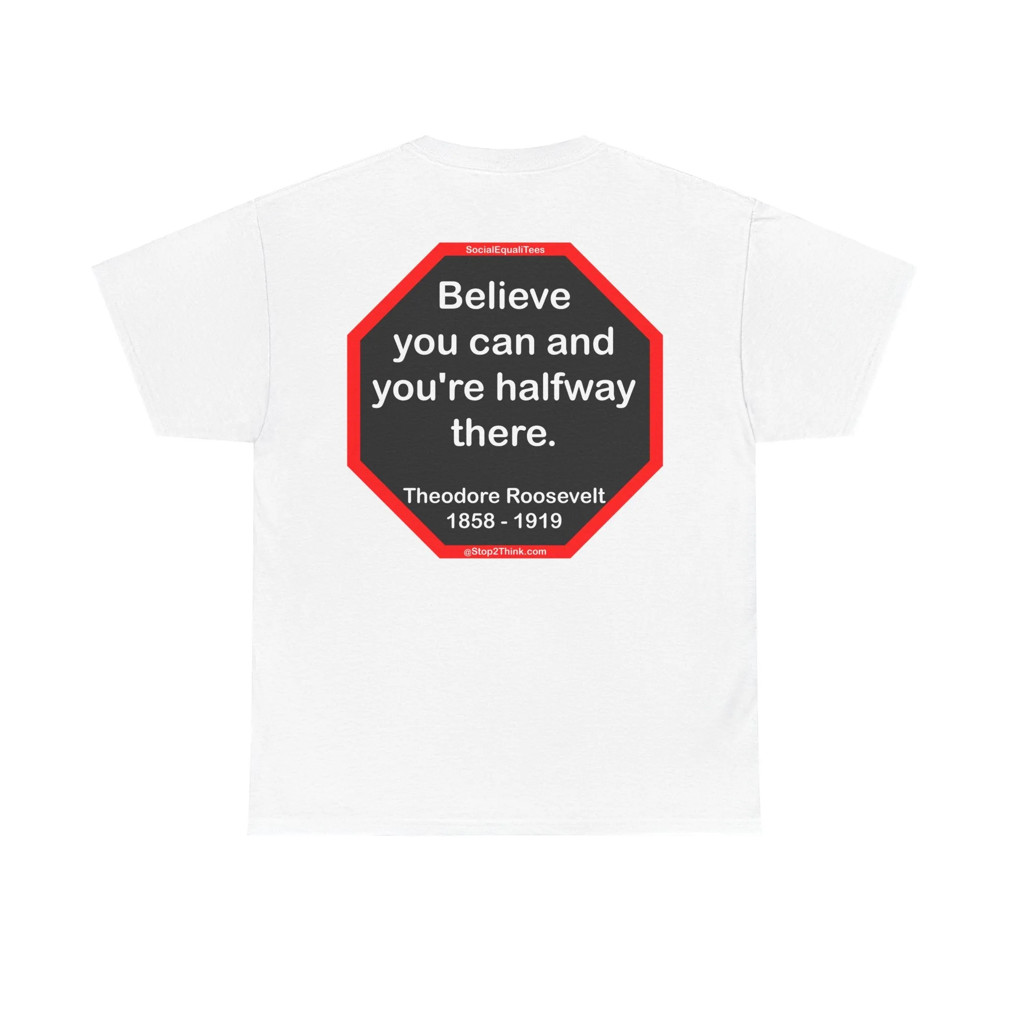 S2T- Believe you can and you're halfway there.  -  Theodore Roosevelt  1858 - 1919