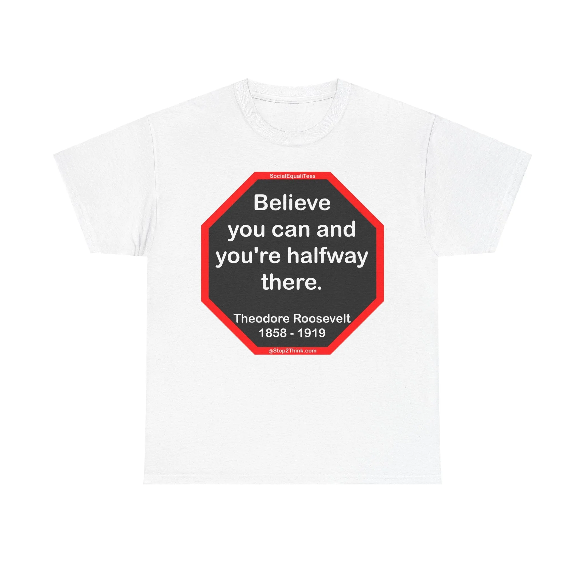 S2T- Believe you can and you're halfway there.  -  Theodore Roosevelt  1858 - 1919