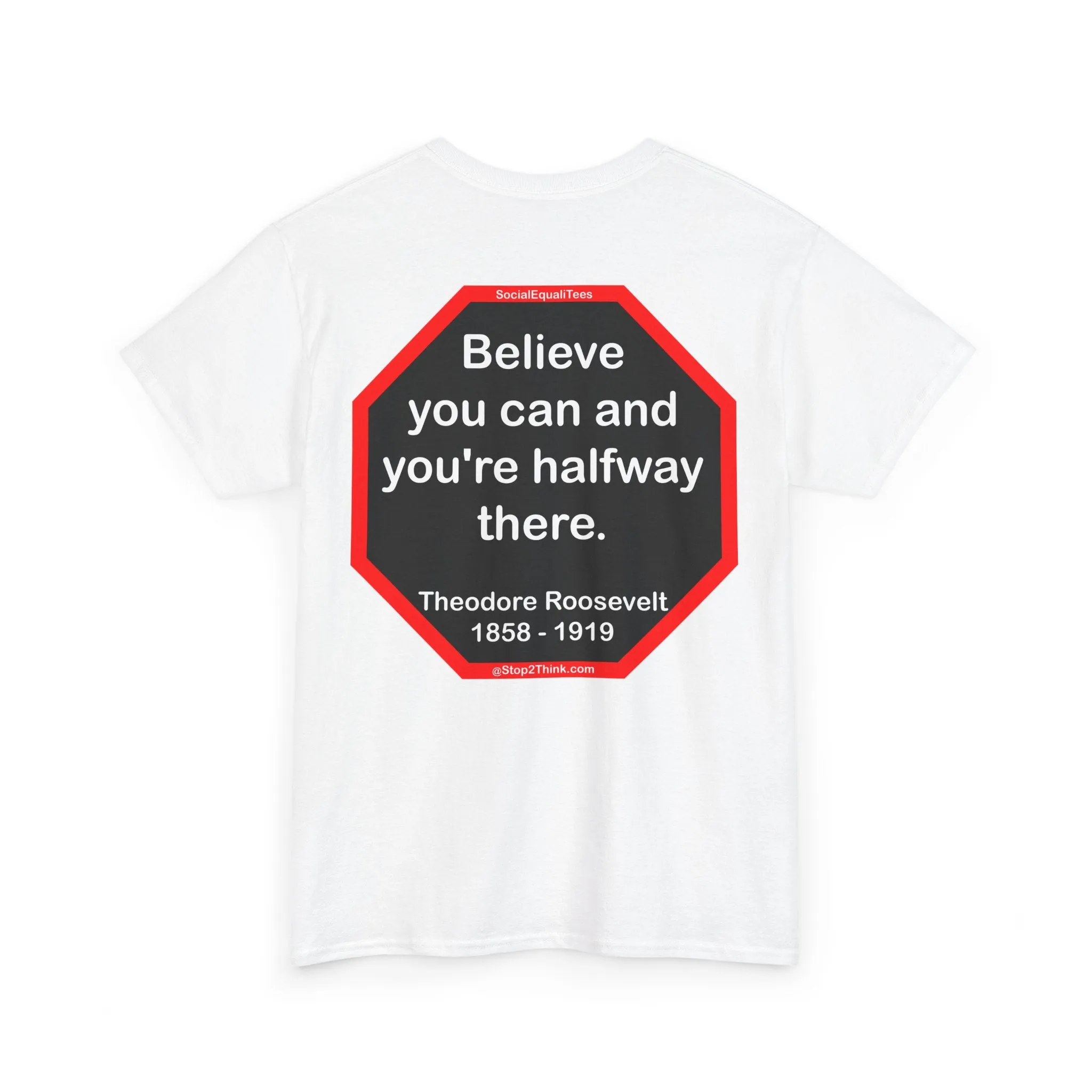 S2T- Believe you can and you're halfway there.  -  Theodore Roosevelt  1858 - 1919