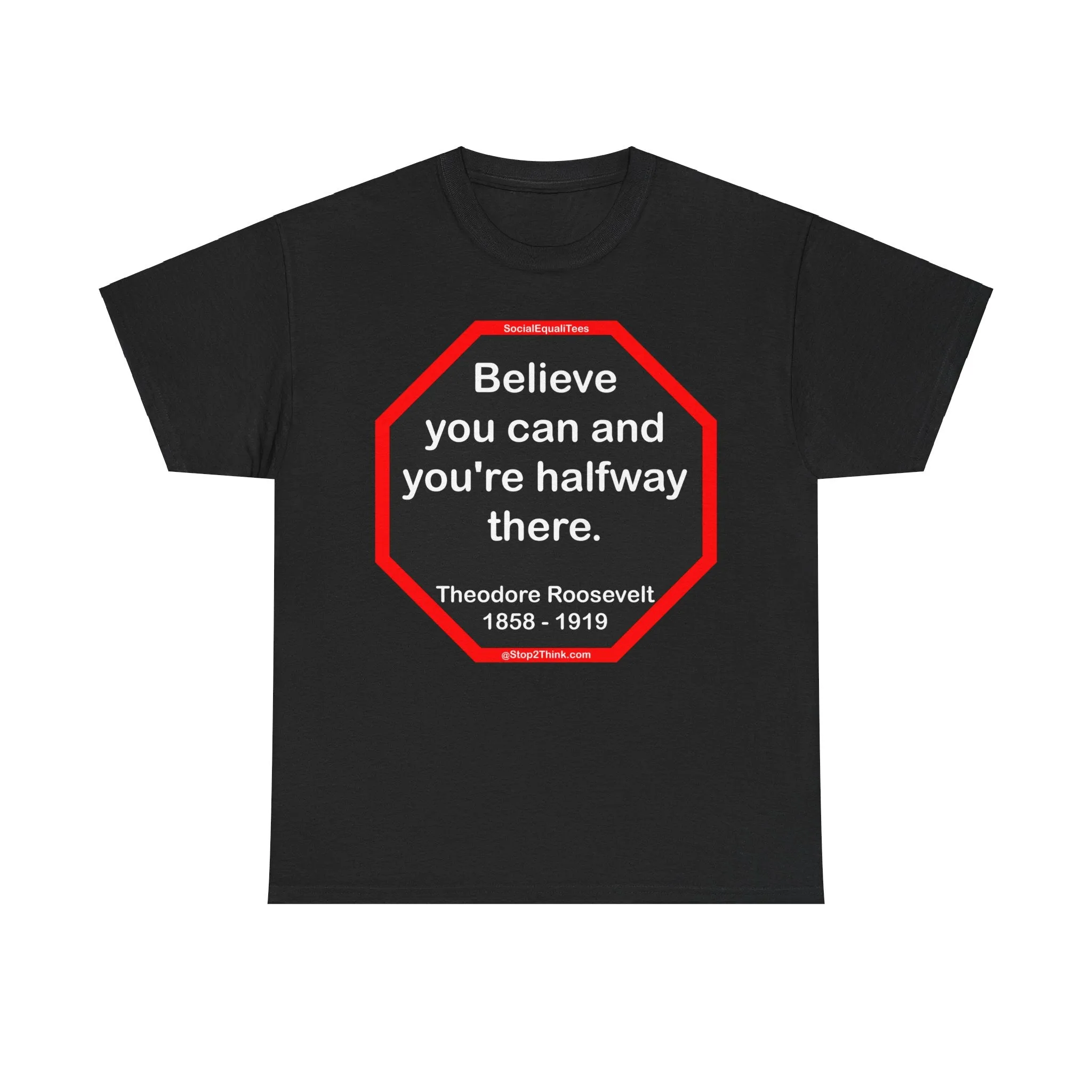 S2T- Believe you can and you're halfway there.  -  Theodore Roosevelt  1858 - 1919