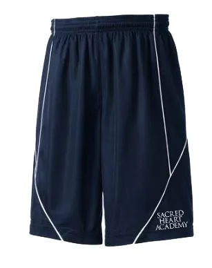Sacred Heart Gym Shorts-NVY-YT565/T565