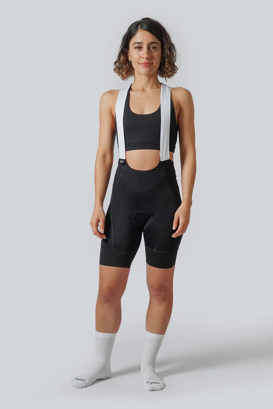 Safetti Women's Training Bib Shorts Black