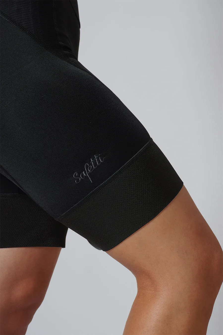 Safetti Women's Training Bib Shorts Black