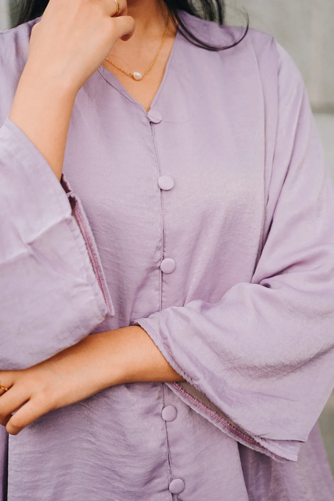 Safiya Crinkle Satin Top SCST