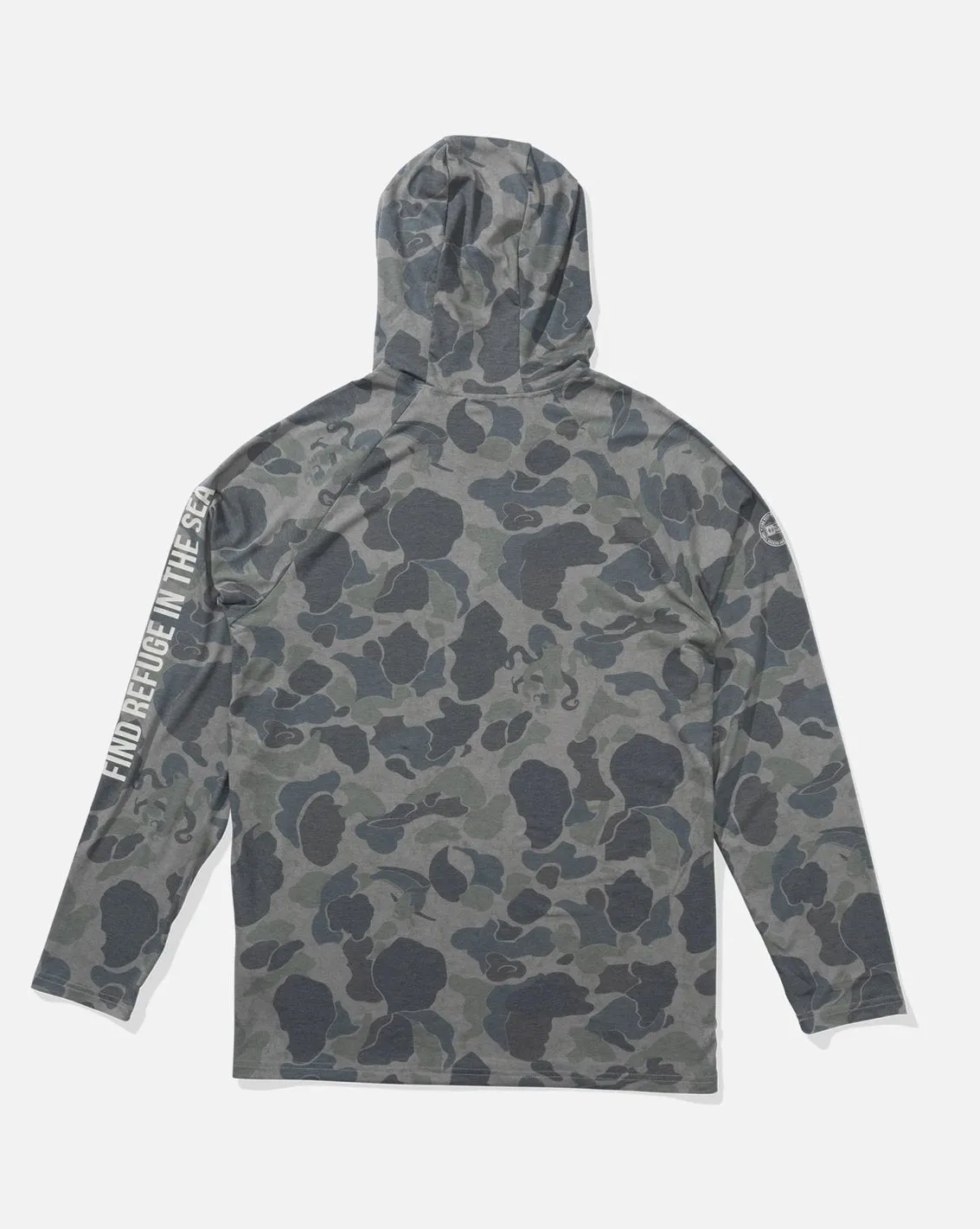 Salty Crew - Mariner Lite UV Sunshirt Hoodie - Sand Camo