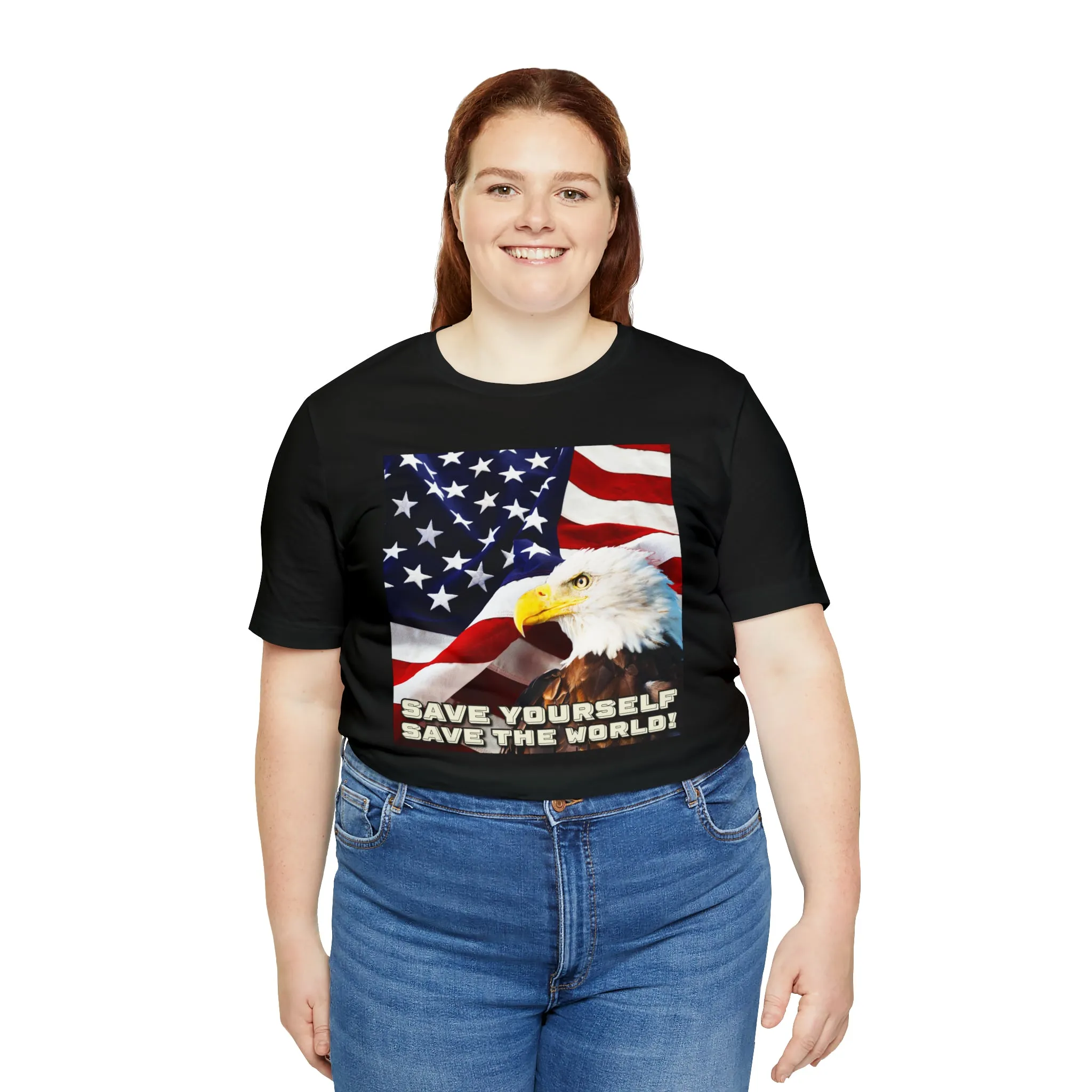 Save Yourself Save The World! Short Sleeve Tee
