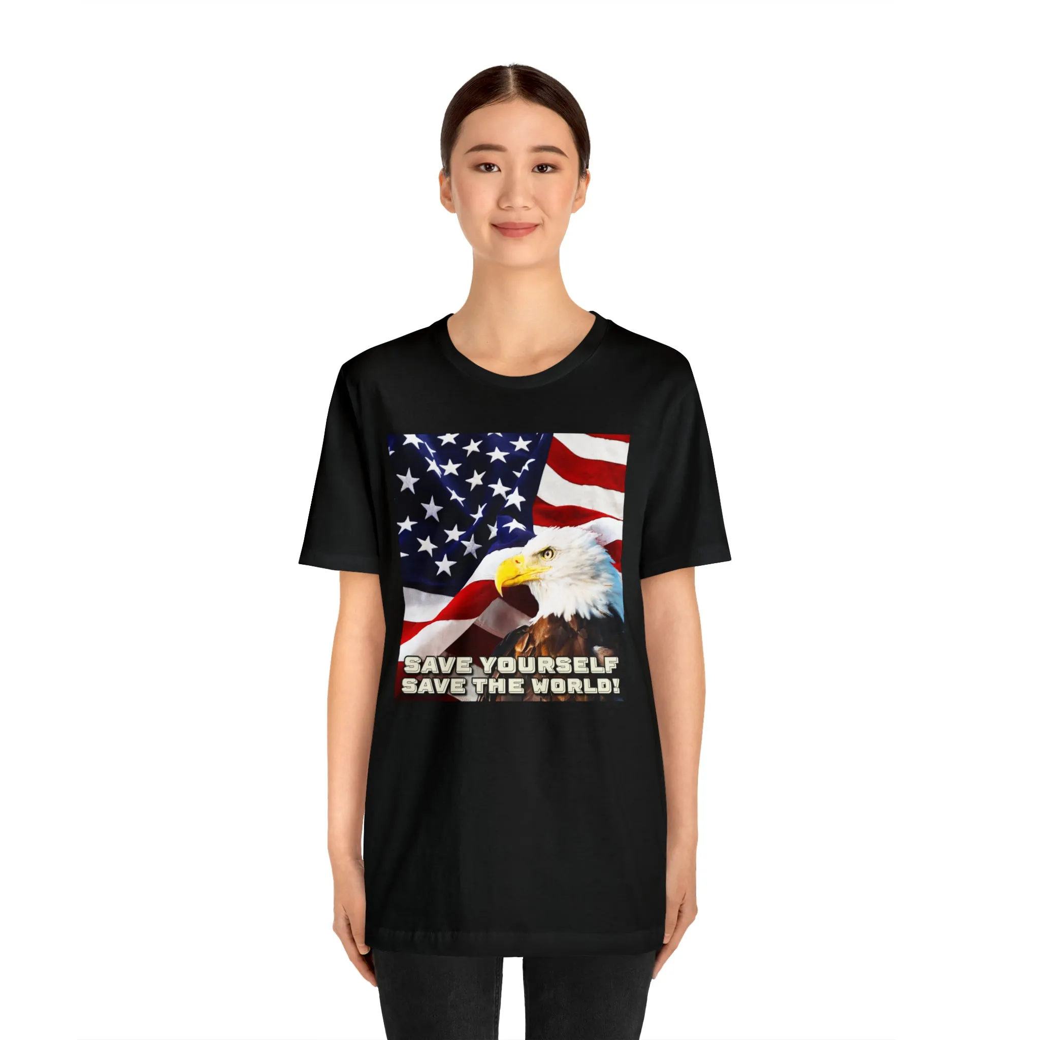 Save Yourself Save The World! Short Sleeve Tee