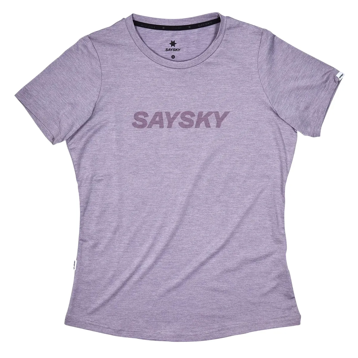 SAYSKY Women's Pace Logo Tee Purple