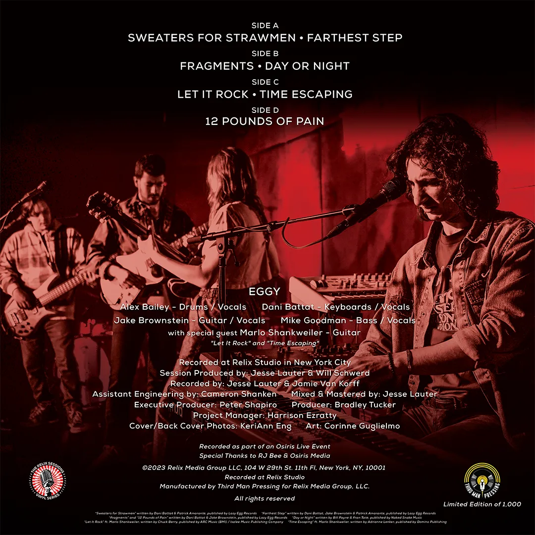 [SCRATCH & DENT] Eggy - The Relix Session (Limited Edition 2-LP Vinyl)