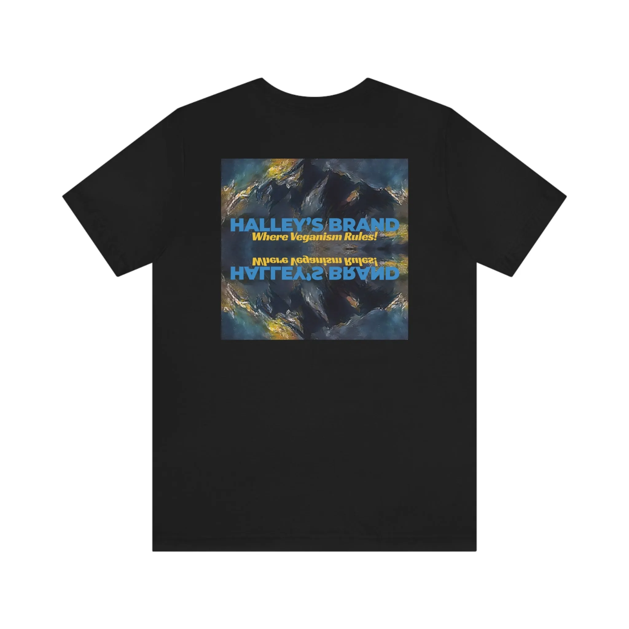 Screw the Vaccine American Flag Mirrored Short Sleeve Tee