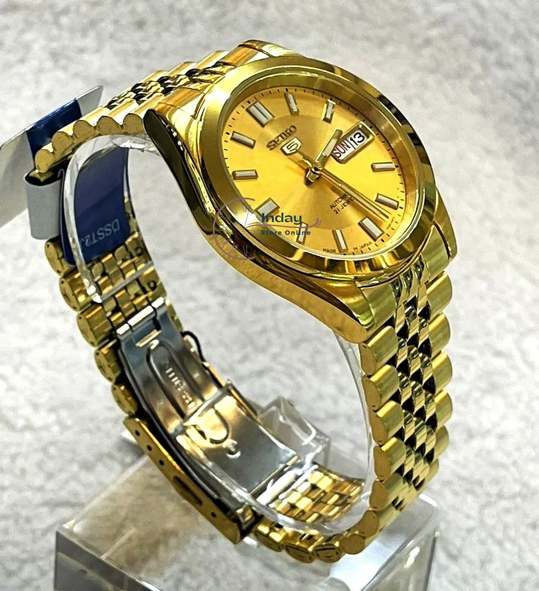 Seiko Automatic Men's Watch SNKF82J1 Stainless Steel Luminous Hands and Markers