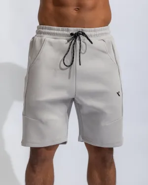 Shield Men Shorts - Light Grey