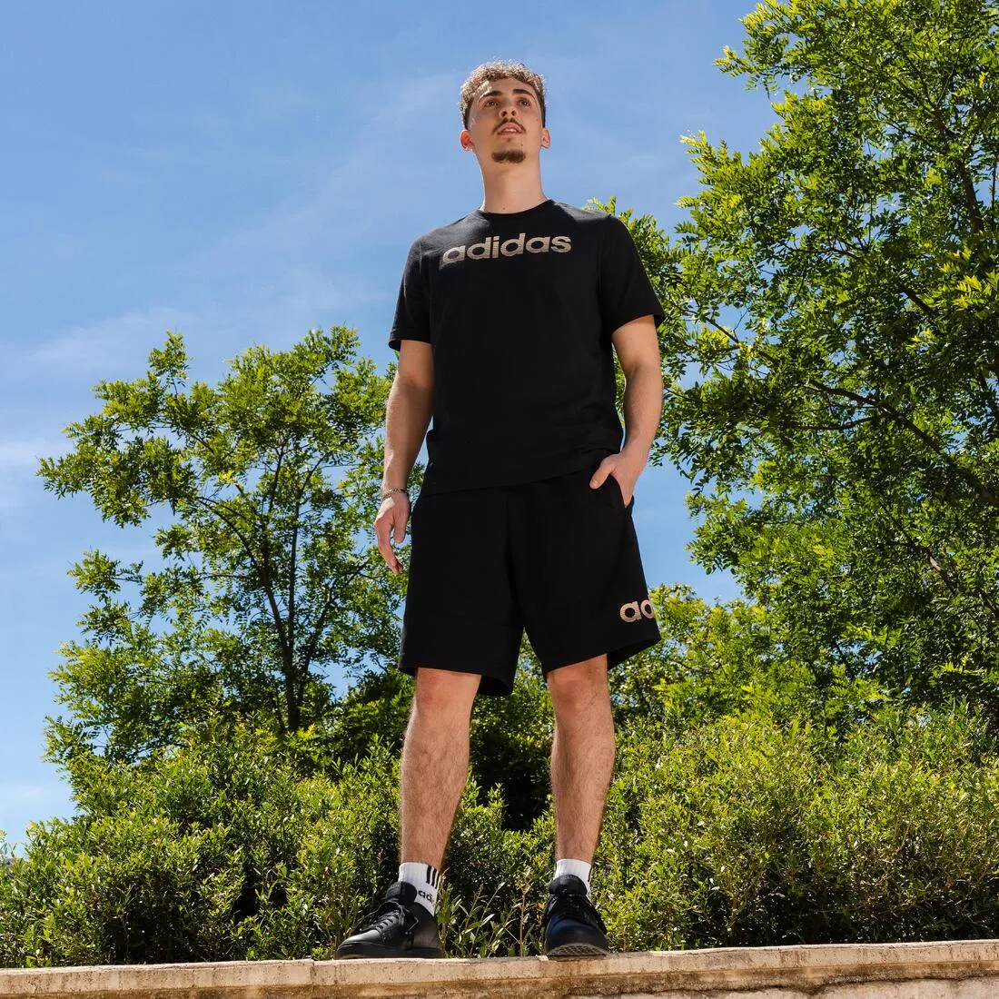 SHORT DE FITNESS SOFT TRAINING ADIDAS HOMME NOIR