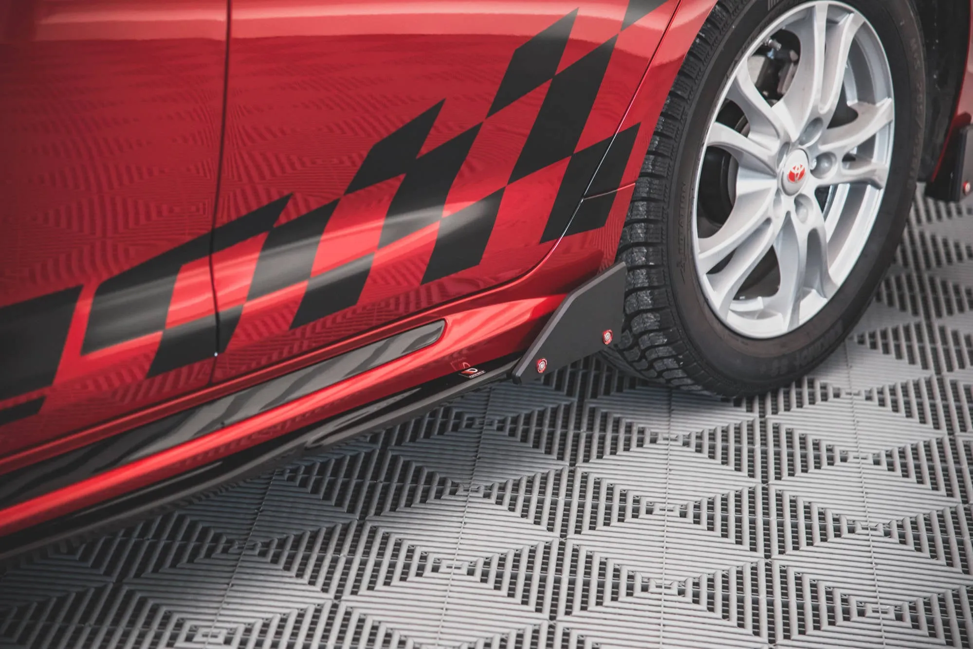 Side Skirts Diffusers V.1   Flaps Toyota Corolla GR Sport Hatchback XII