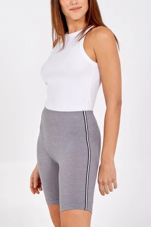 Side Stripe Detail Cycling Shorts
