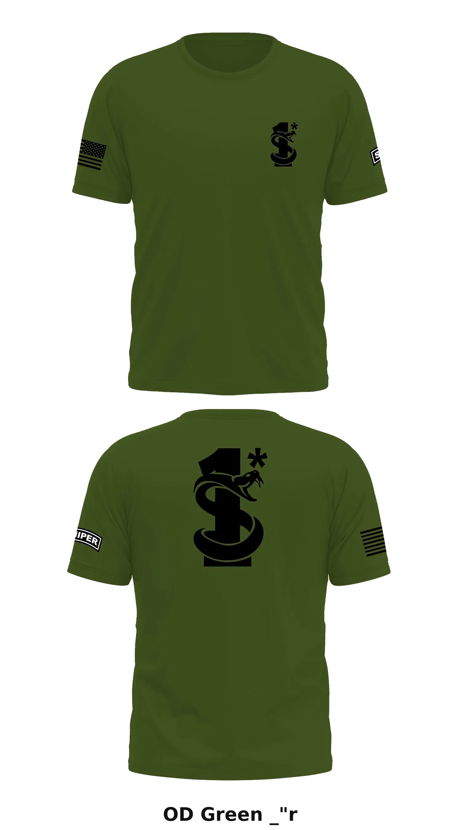 Sniper Team Store 1 Core Men's SS Performance Tee - _-r