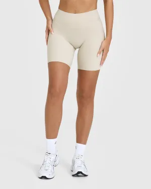 SoftMotion™ Cycling Shorts 8" | Sand
