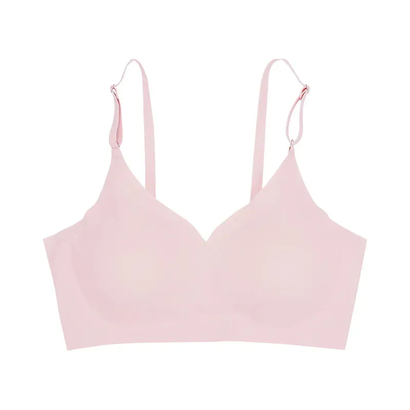 solid color breathable bralette
